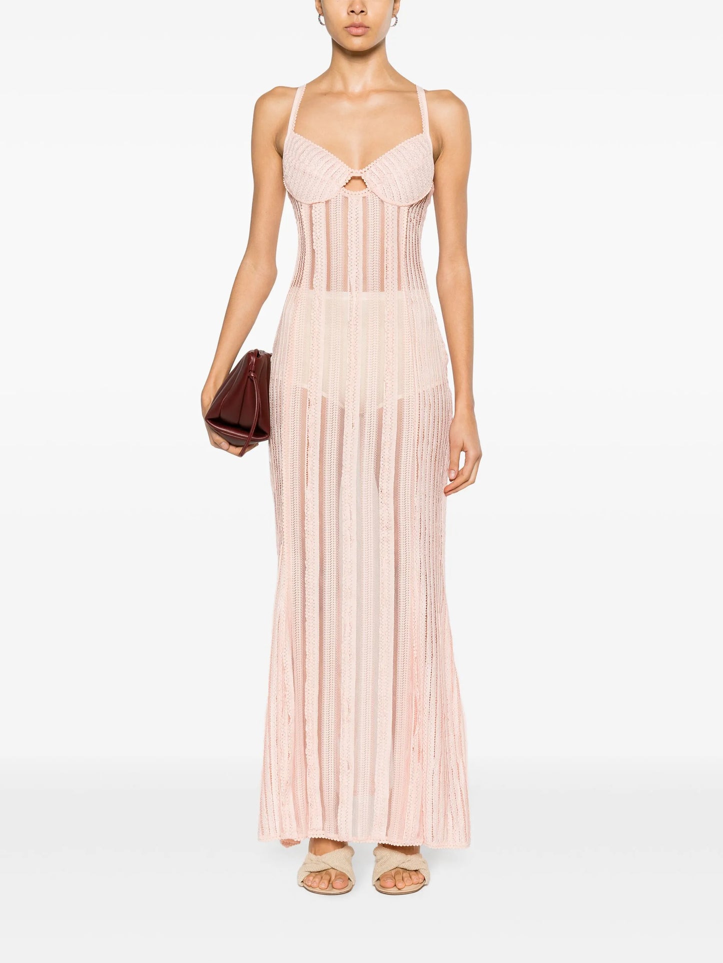Yayay lace maxi dress