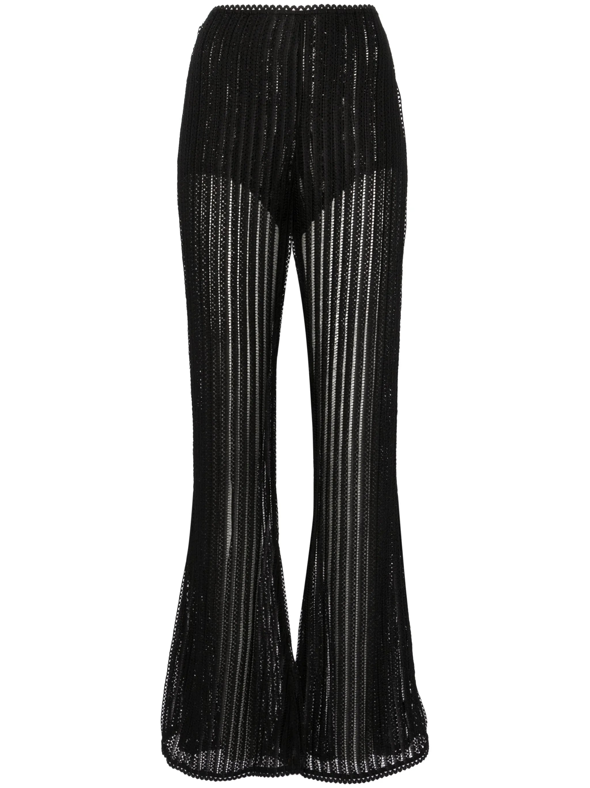 Youssy flared lace trousers