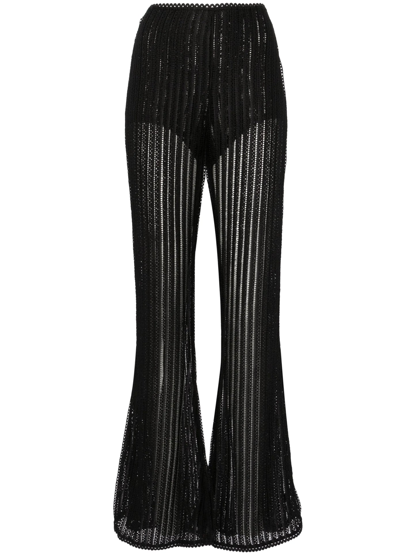 Youssy flared lace trousers