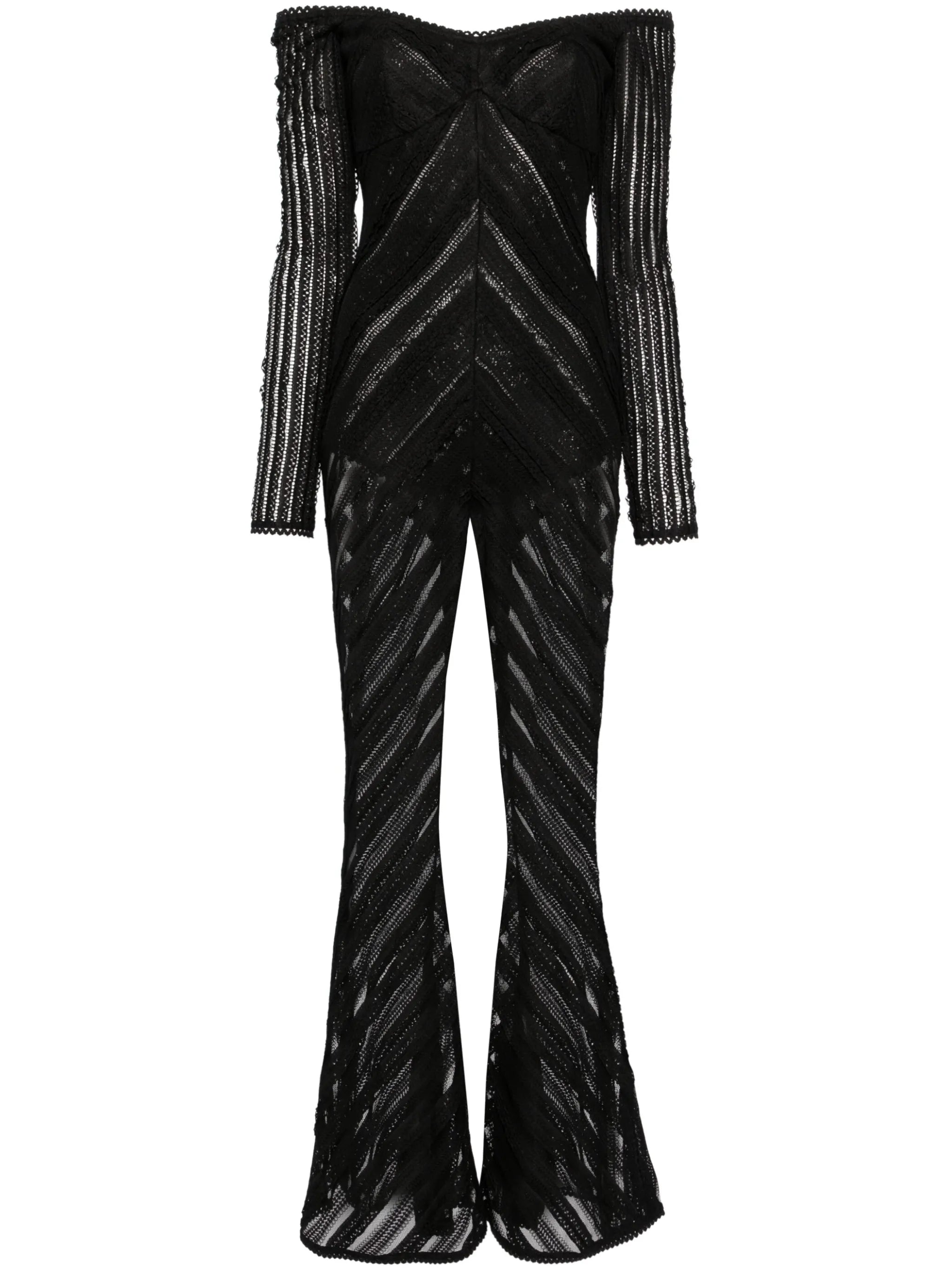 Zaray flare-leg jumpsuit