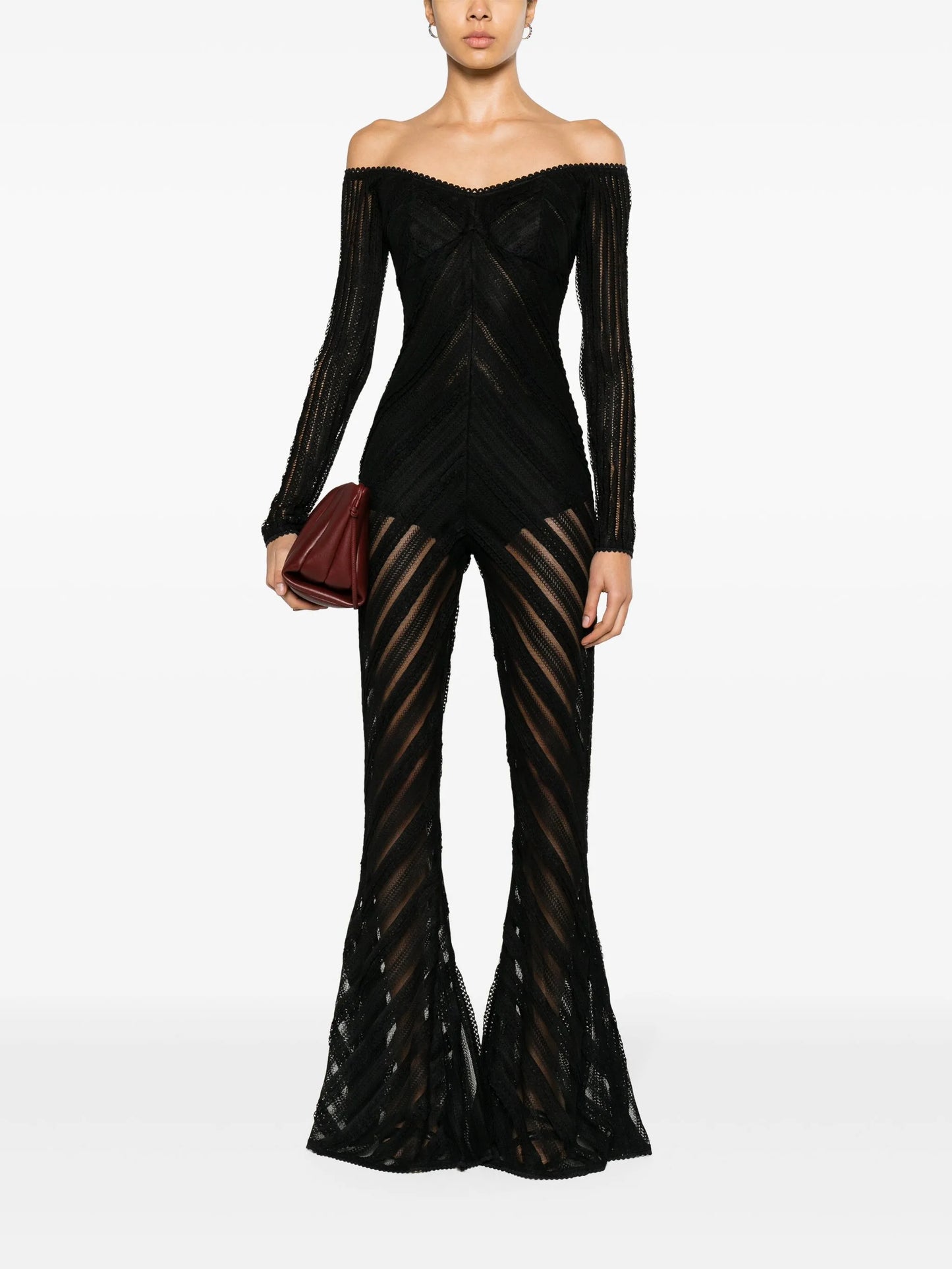 Zaray flare-leg jumpsuit
