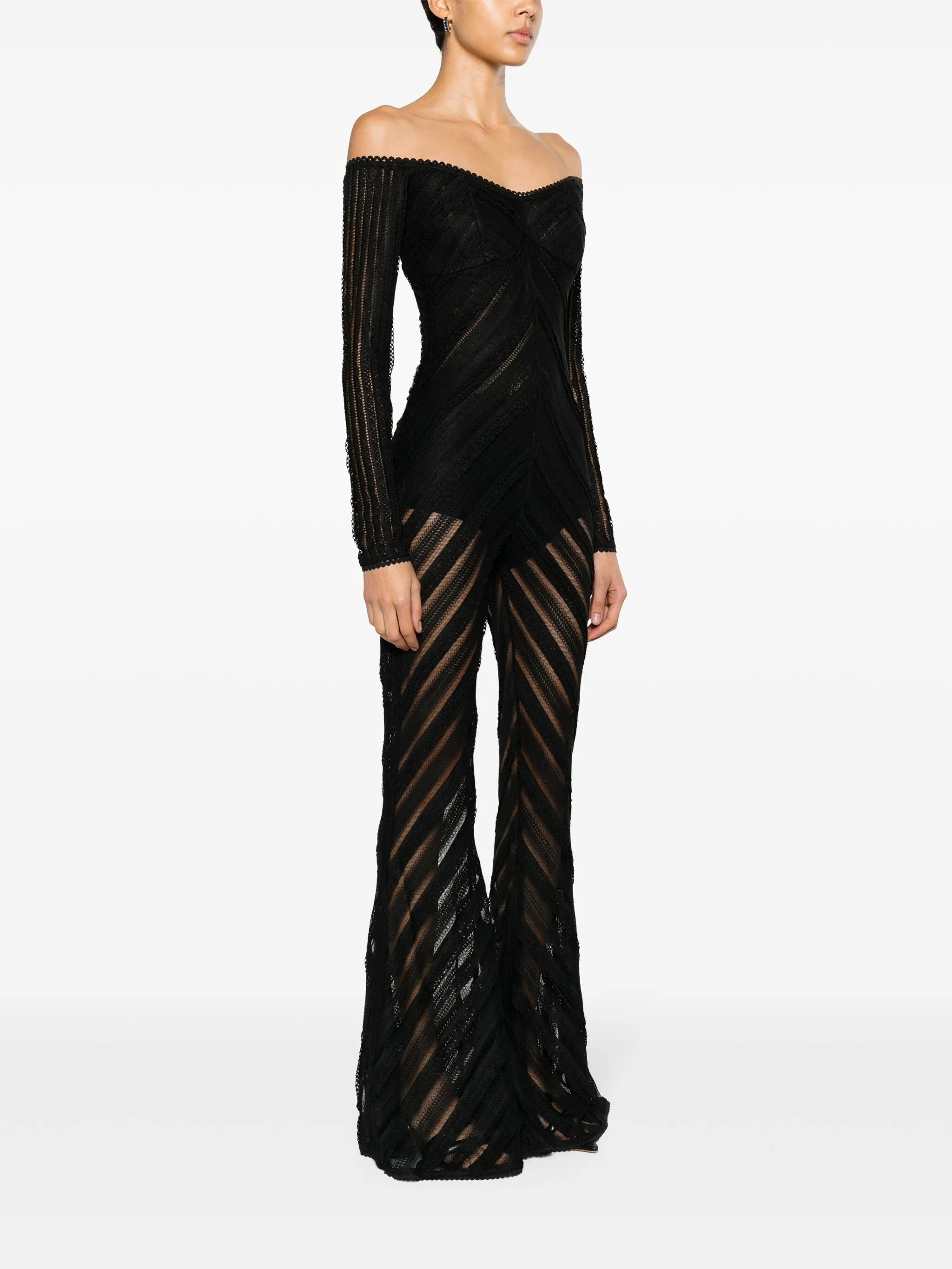 Zaray flare-leg jumpsuit