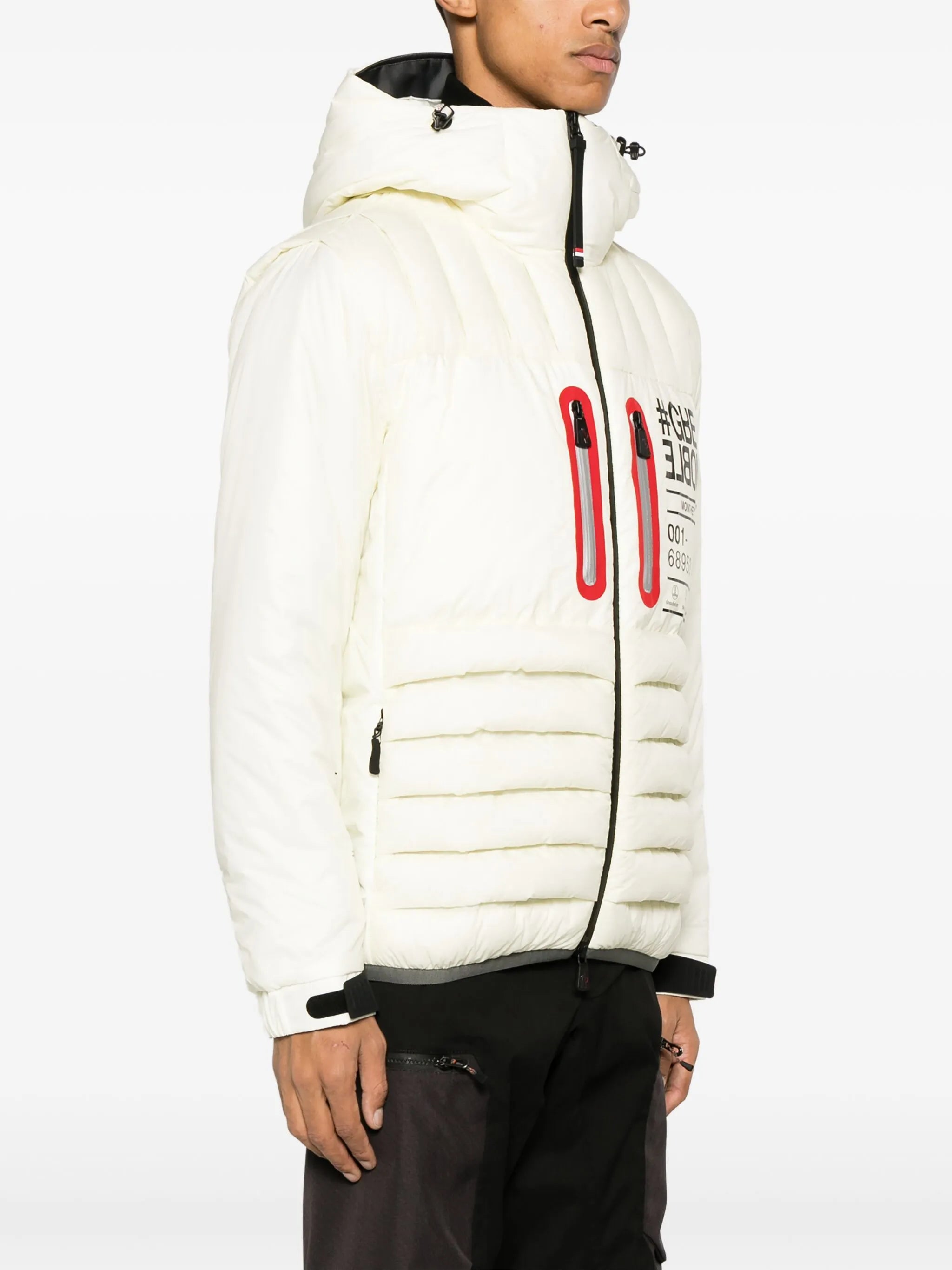 Monthey hooded quilted jacket