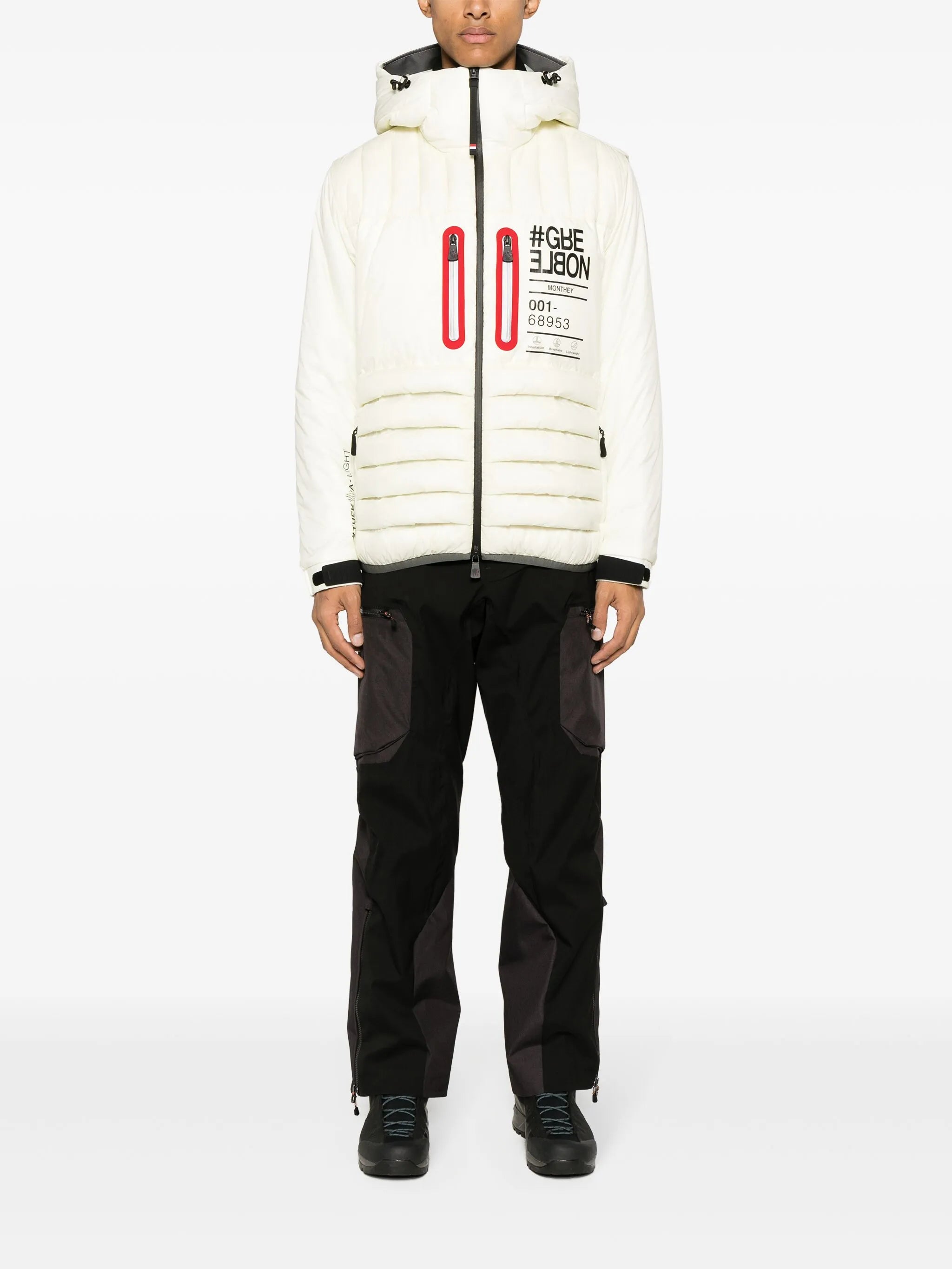 Monthey hooded quilted jacket
