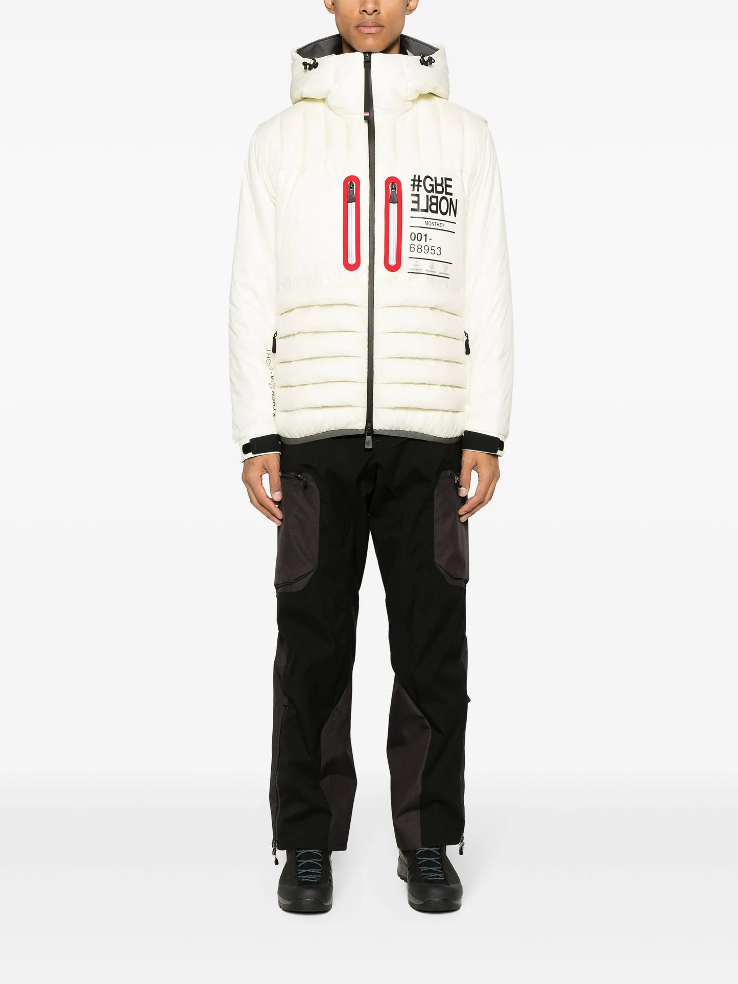 Monthey hooded quilted jacket