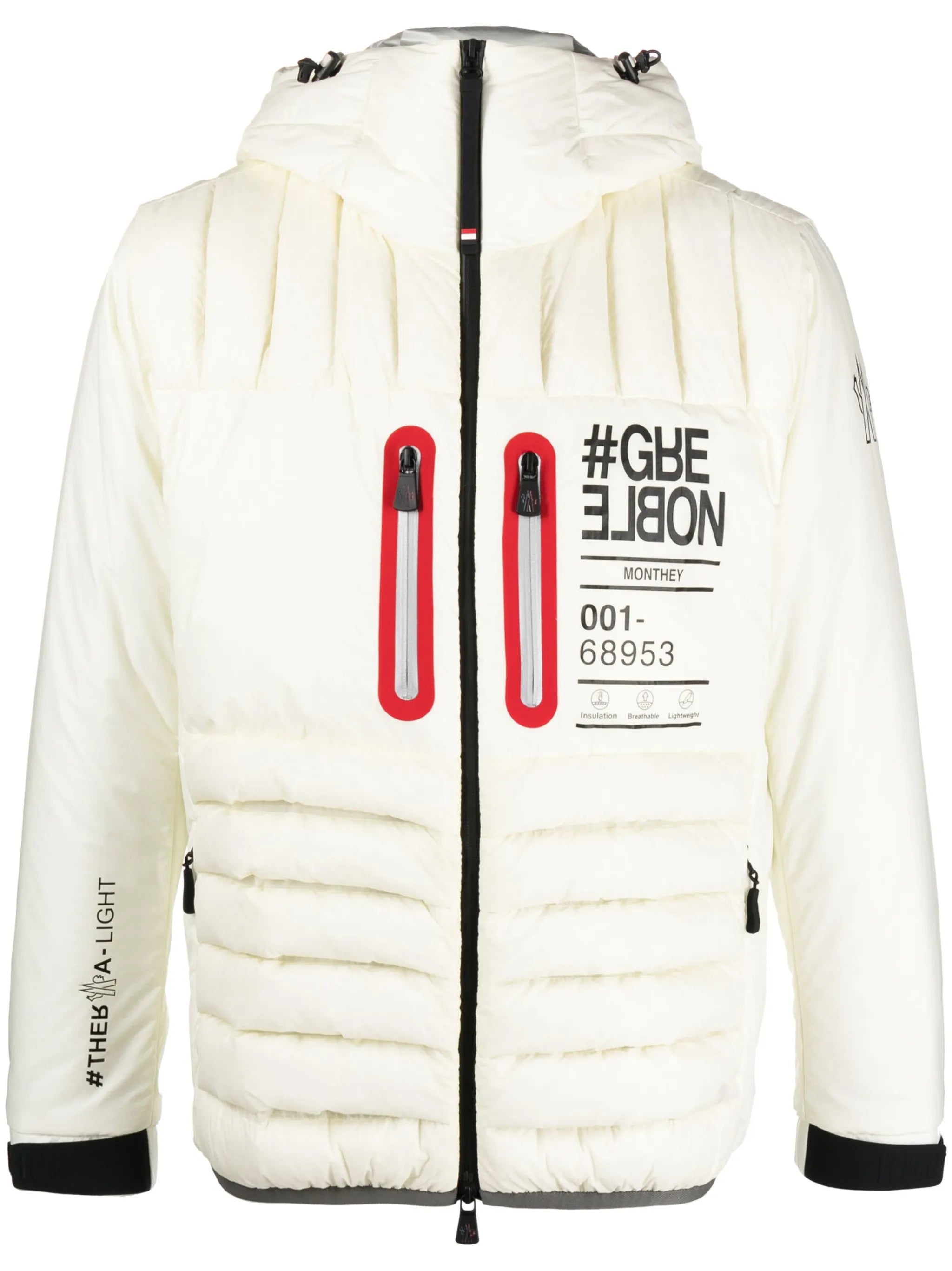 Monthey hooded quilted jacket