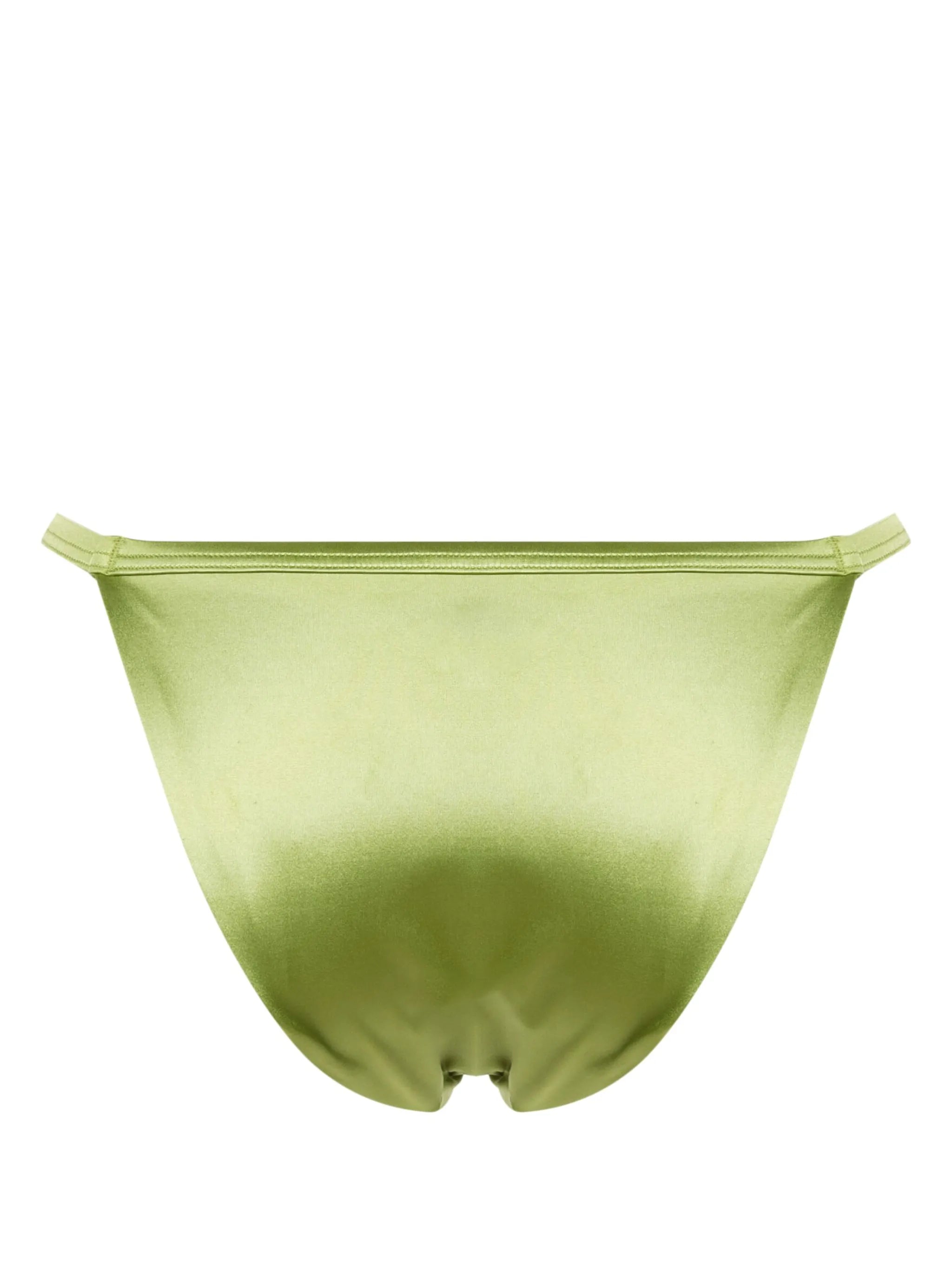 The Bare satin bikini bottoms