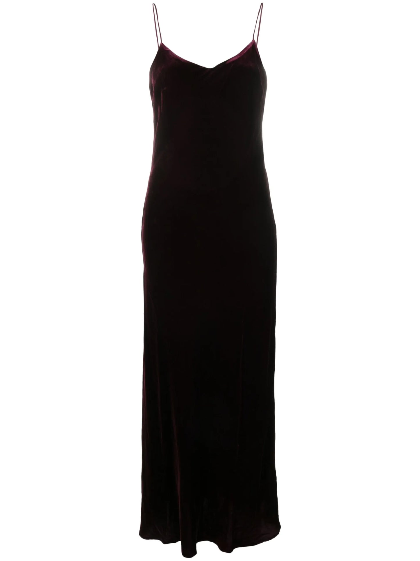 Lyon velvet maxi dress