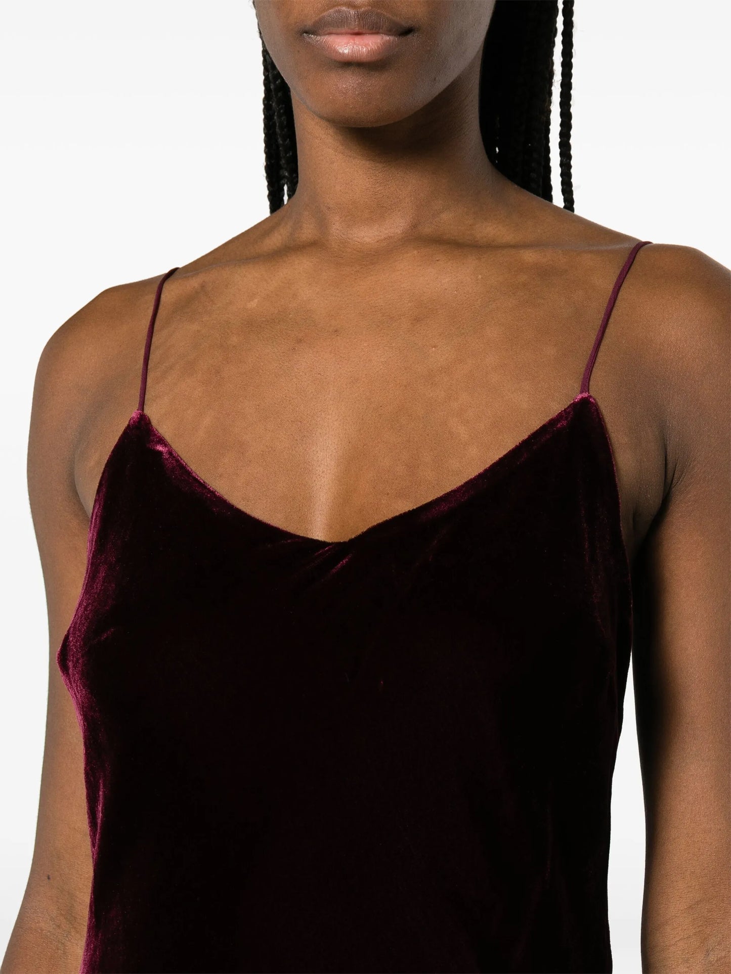 Lyon velvet maxi dress