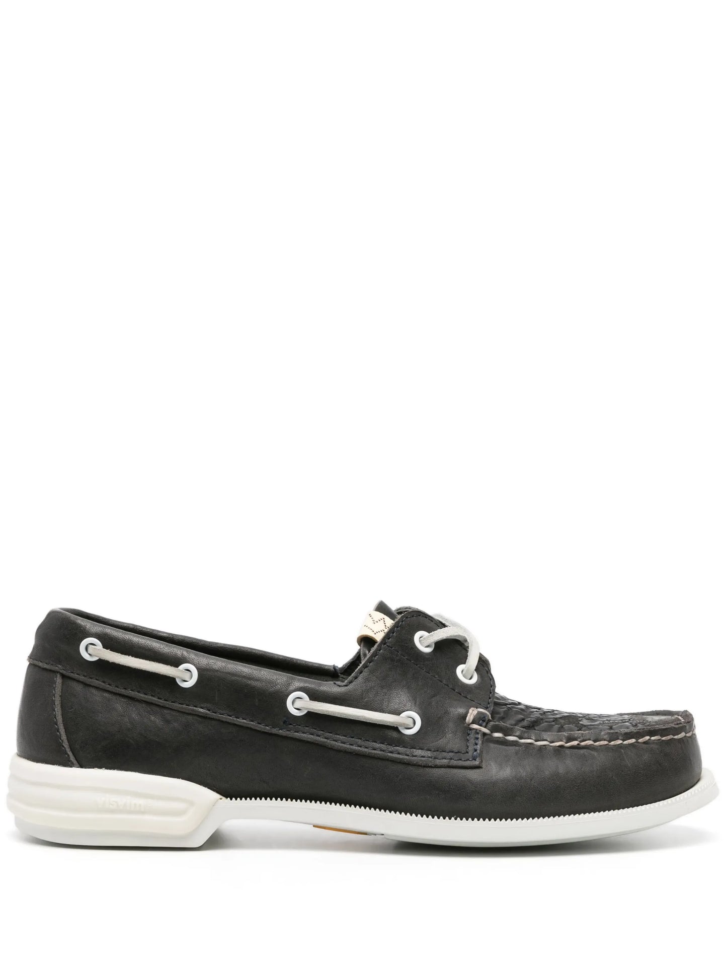 Americana leather boat shoes
