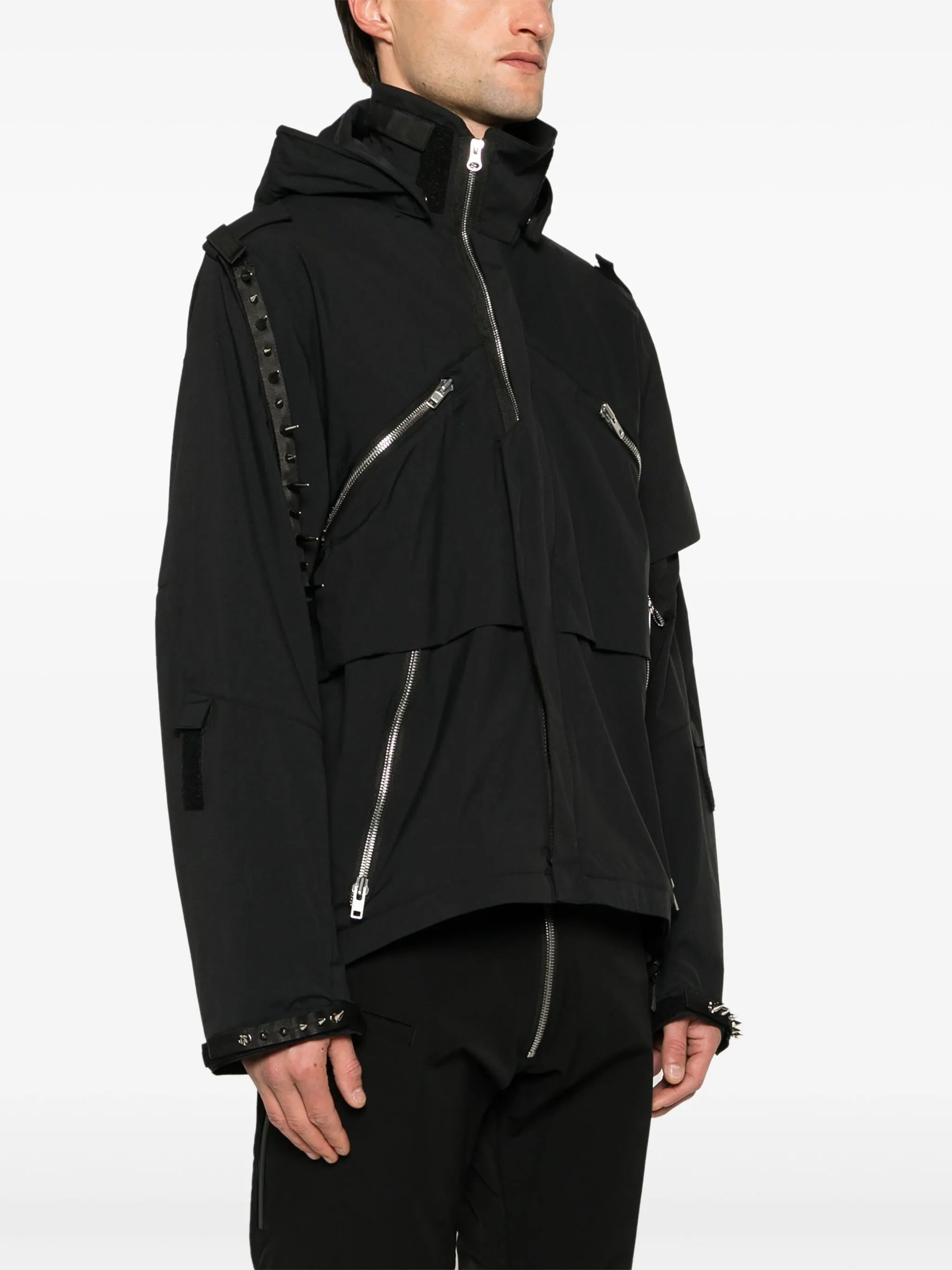 Encapsulated Interops hooded jacket