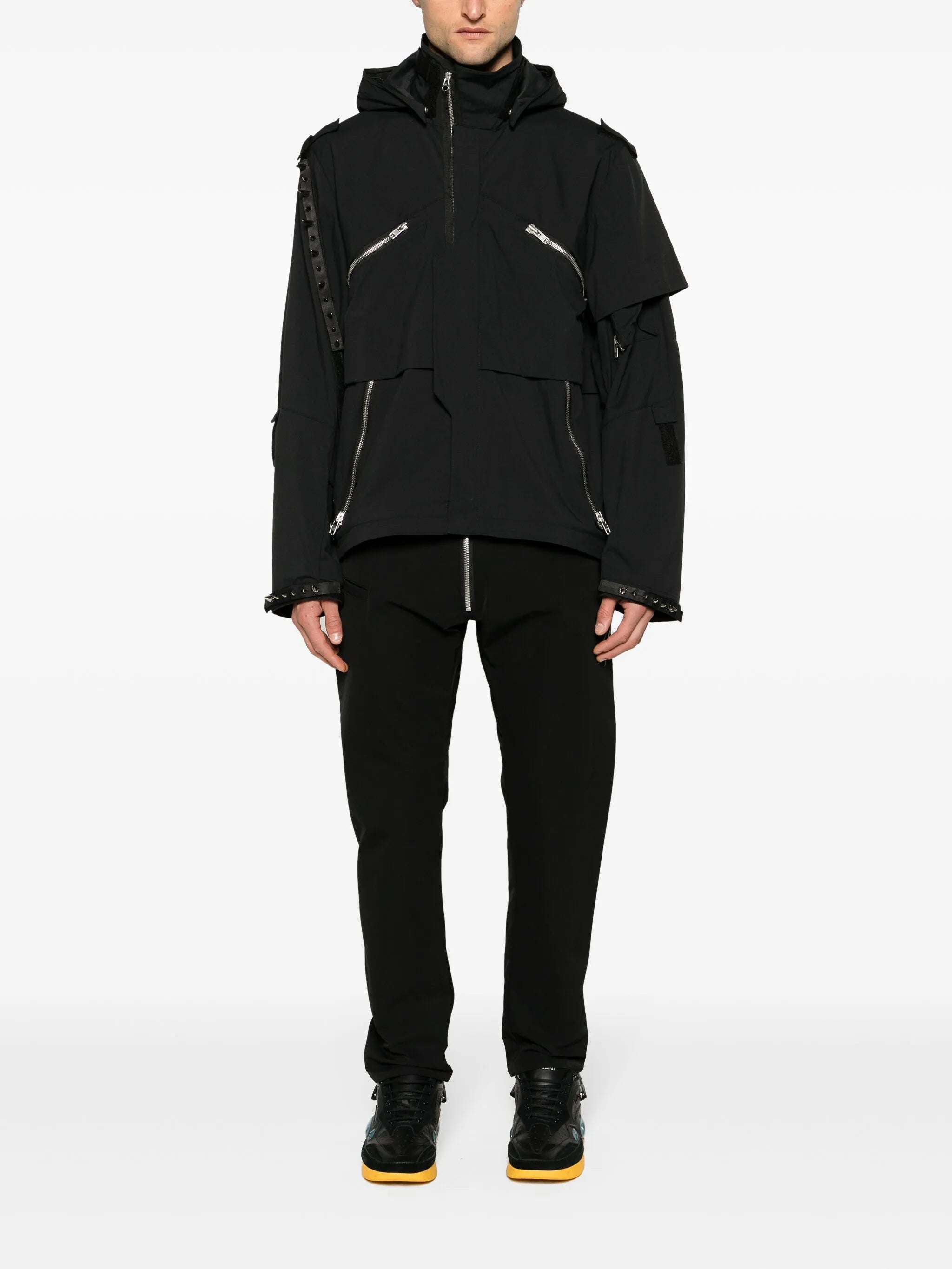 Encapsulated Interops hooded jacket