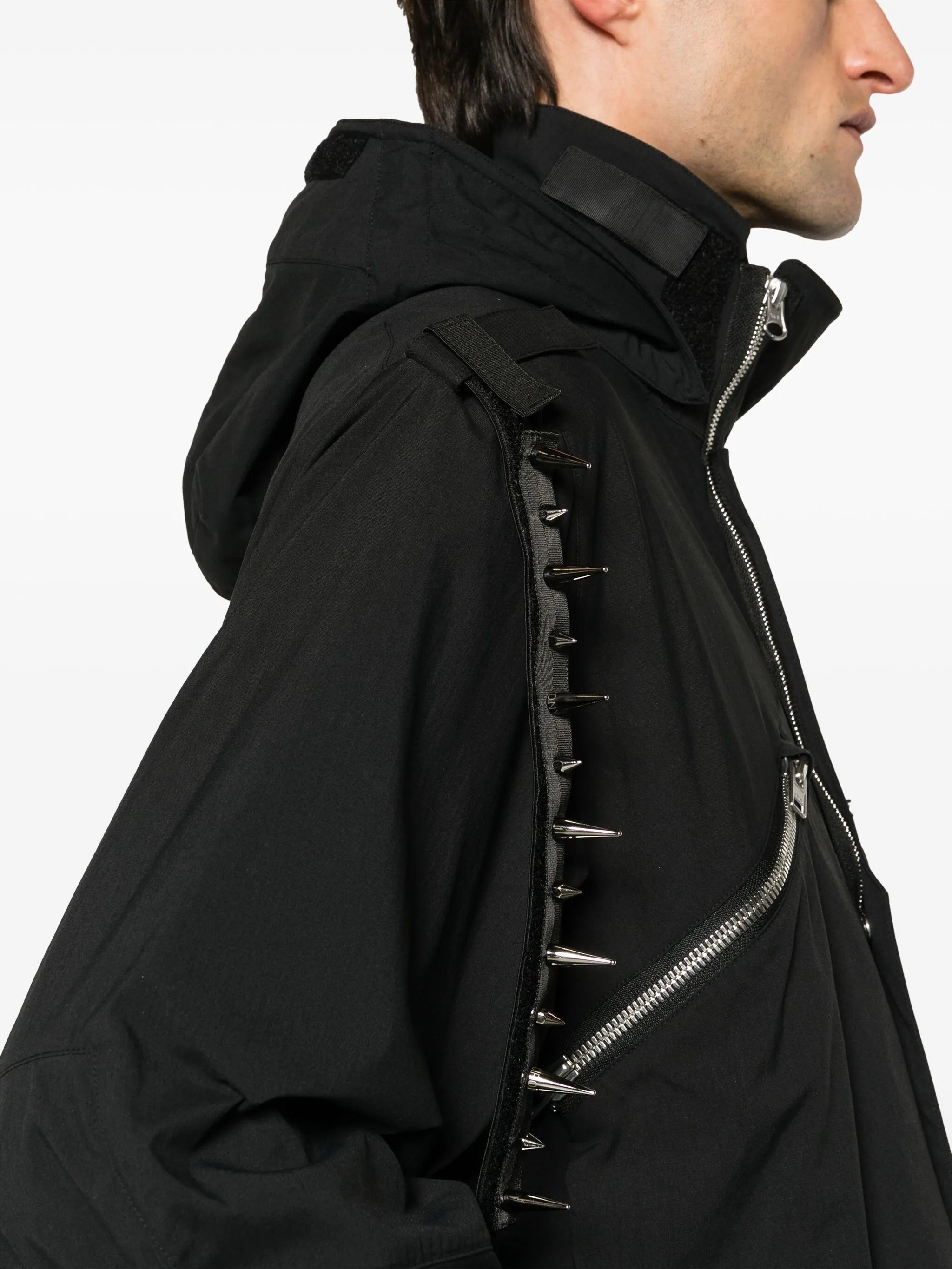 Encapsulated Interops hooded jacket