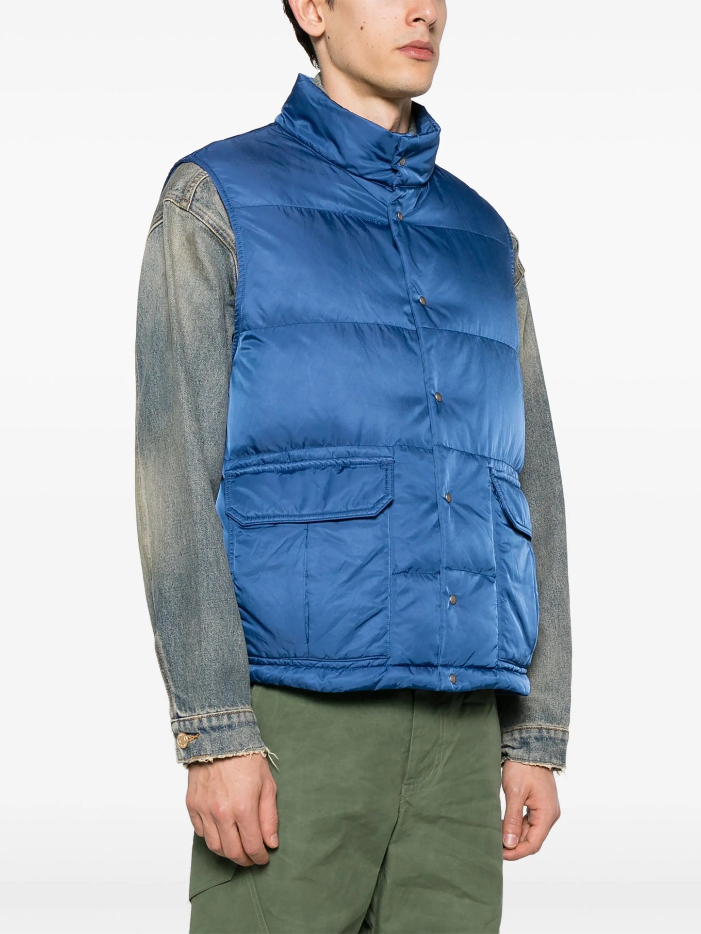 Ulmer mock-neck down gilet