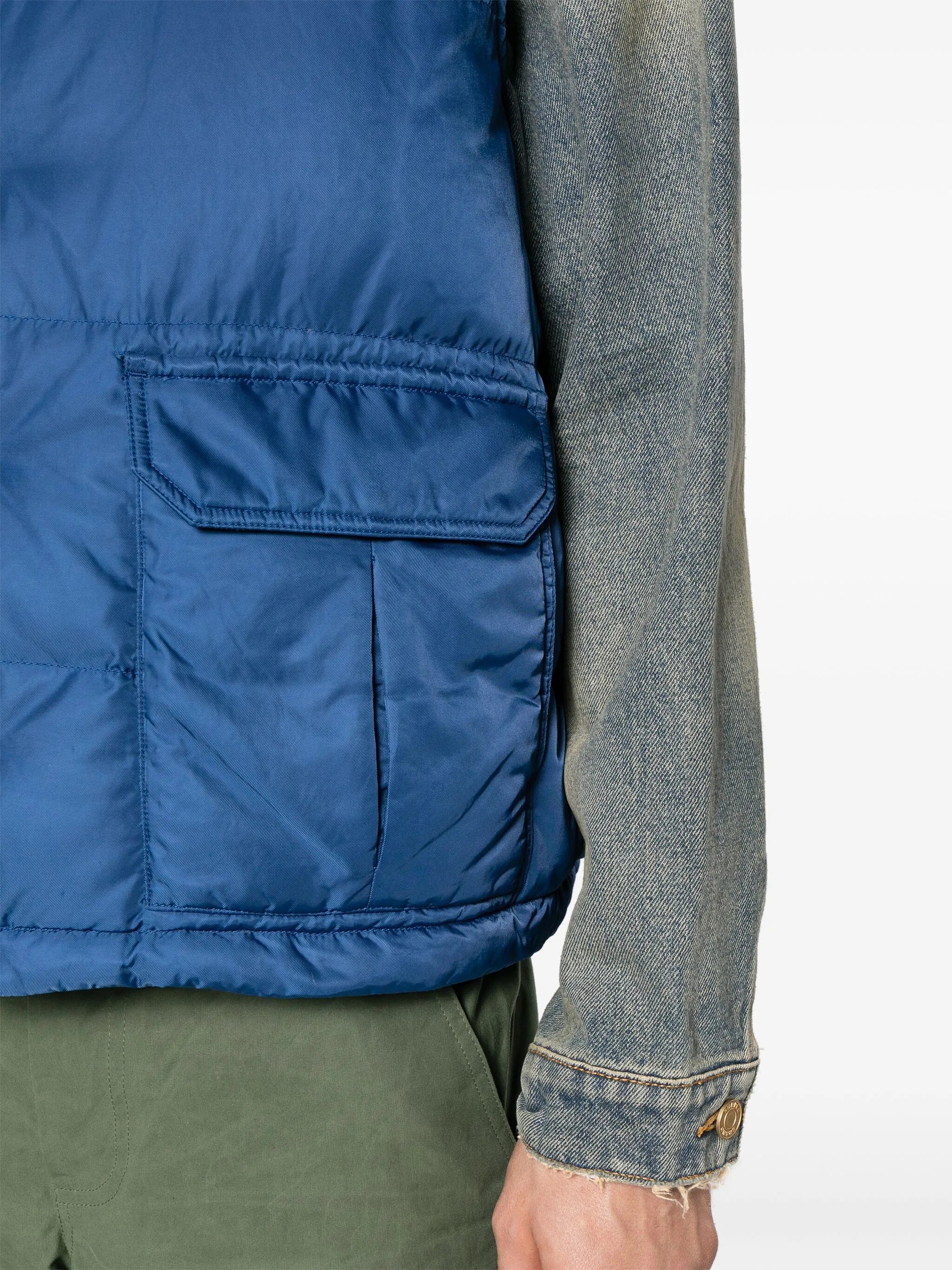 Ulmer mock-neck down gilet