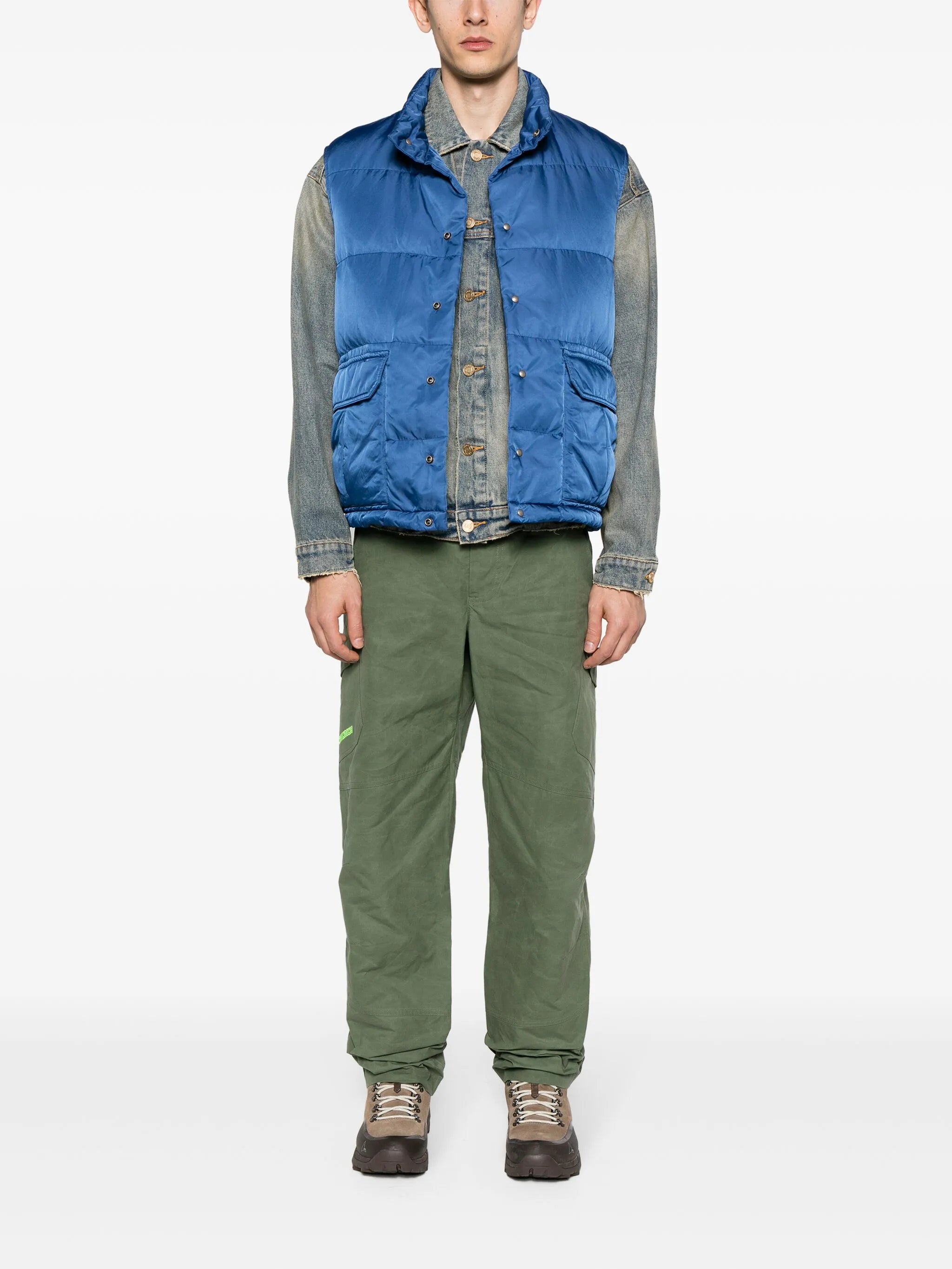 Ulmer mock-neck down gilet