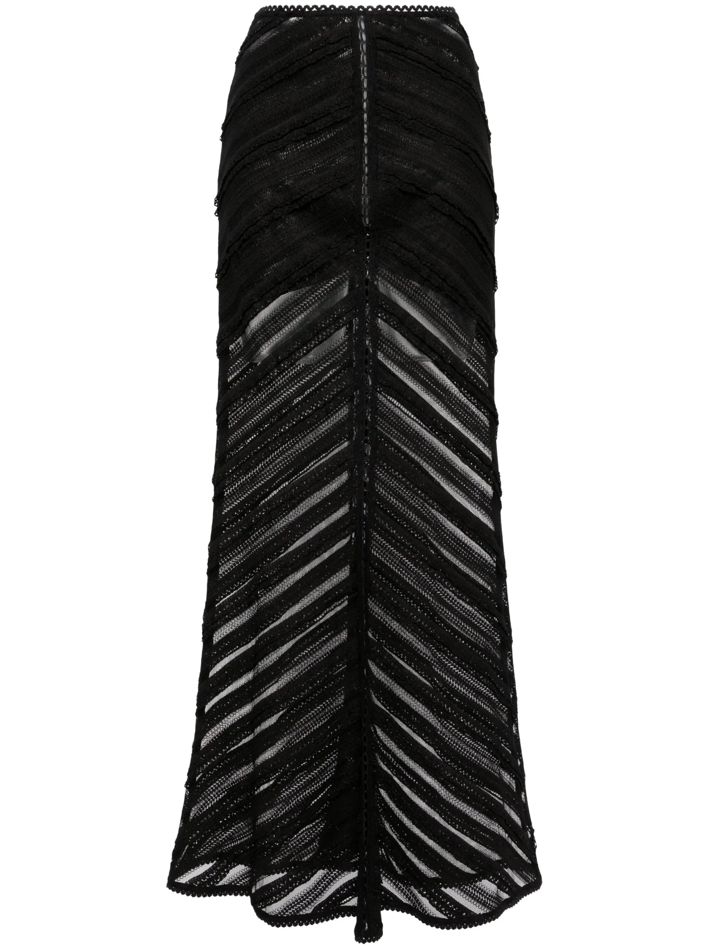 Oumary lace maxi skirt