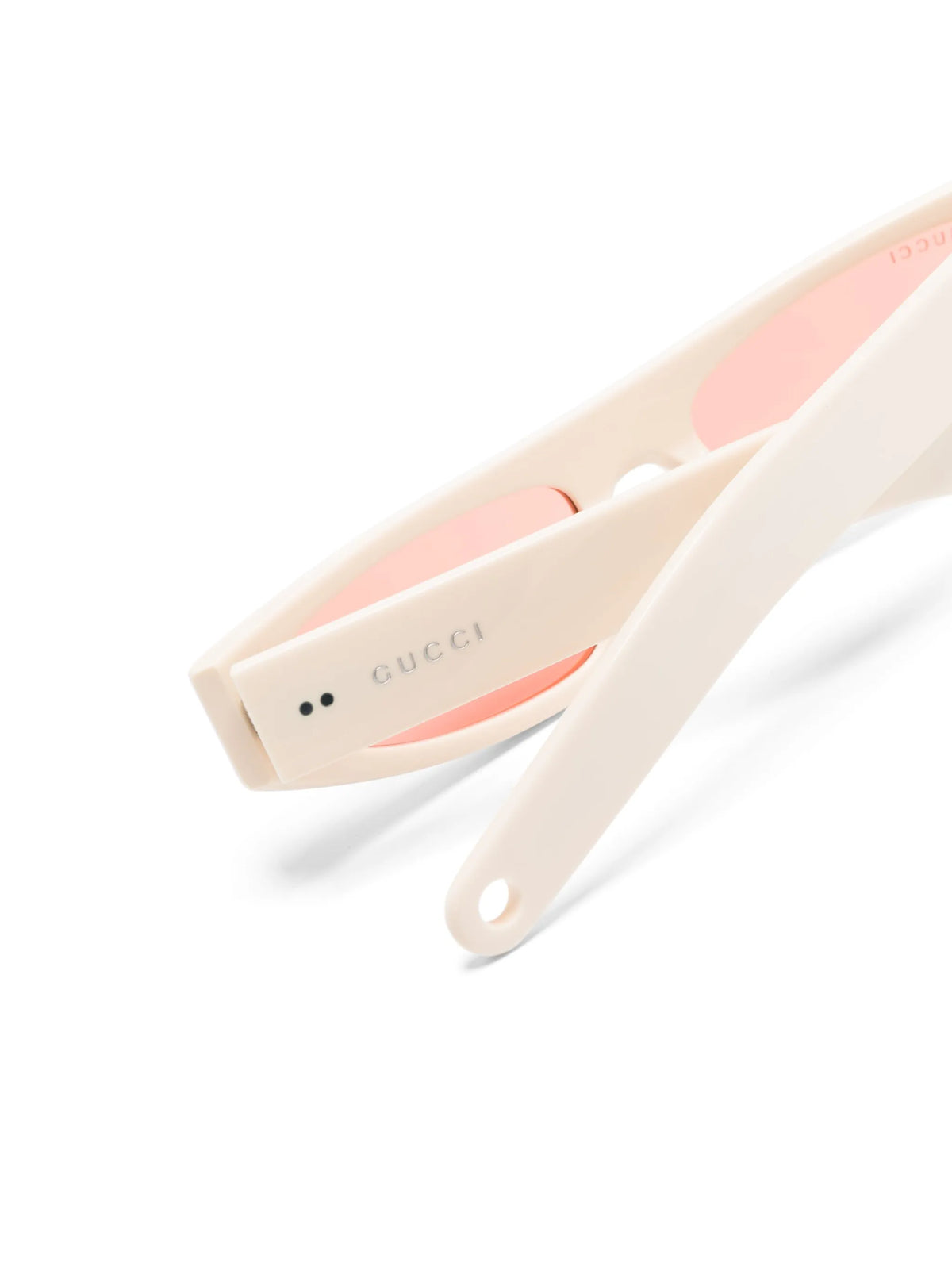 tinted cat-eye sunglasses