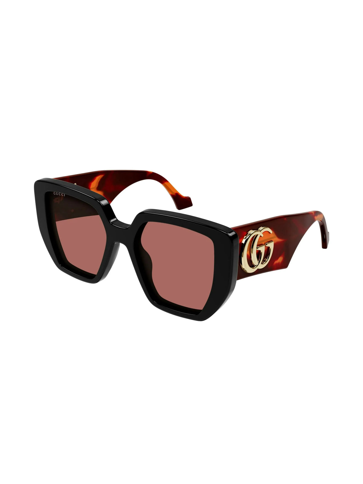 logo-plaque oversize sunglasses