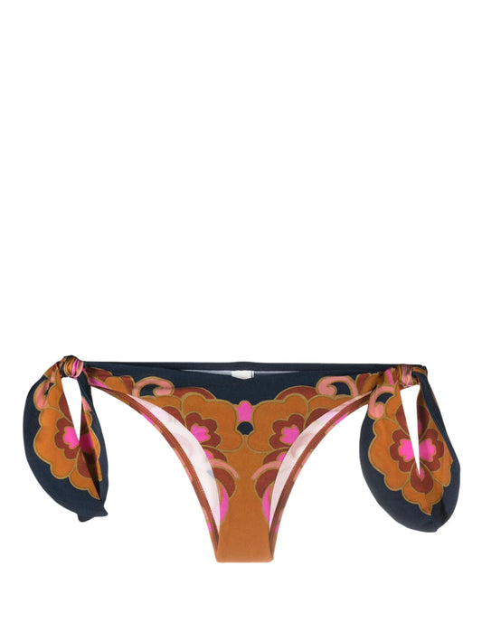 Acadian Scarf floral-print bikini bottoms