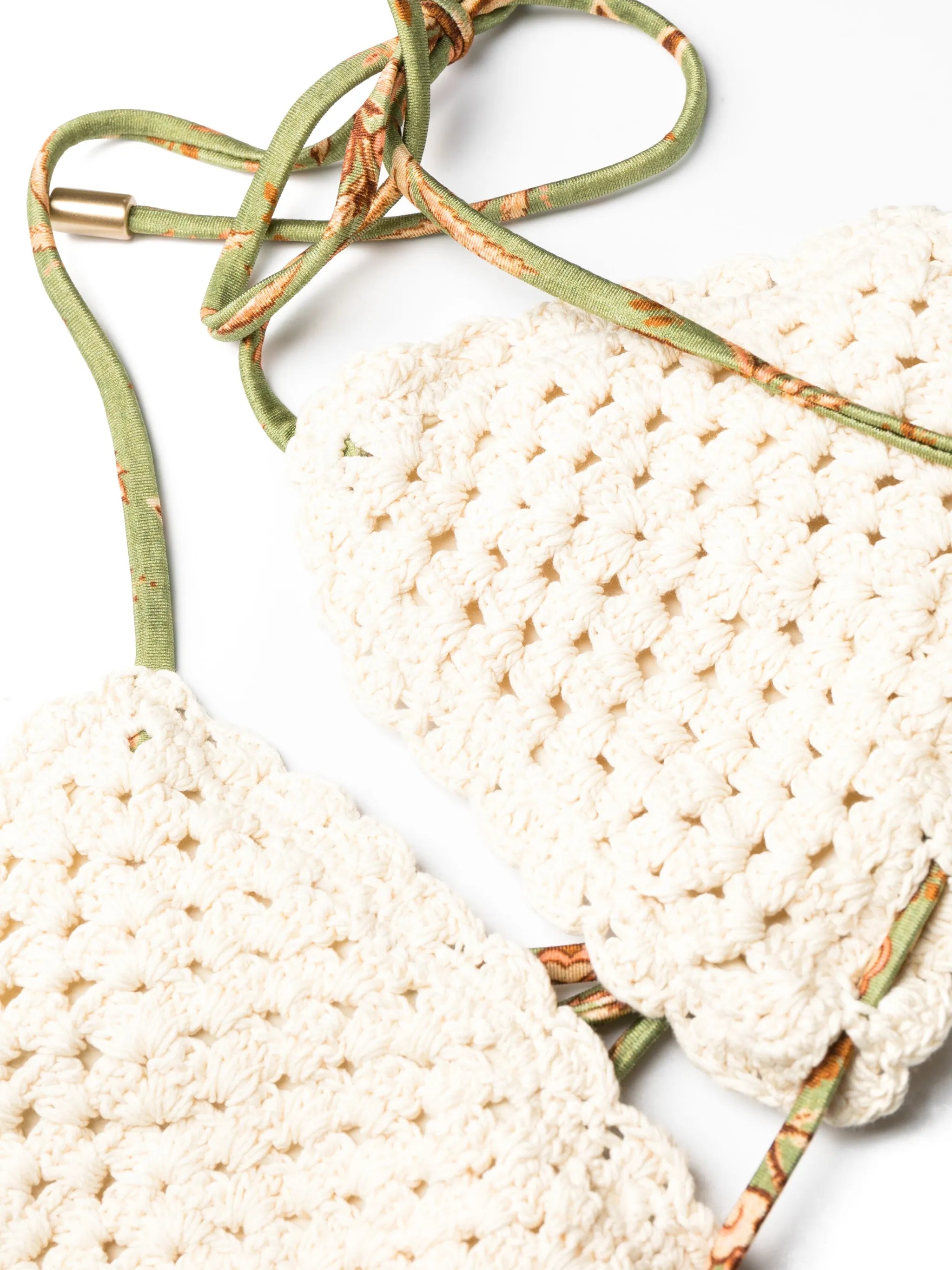 Junie crochet triangle bikini