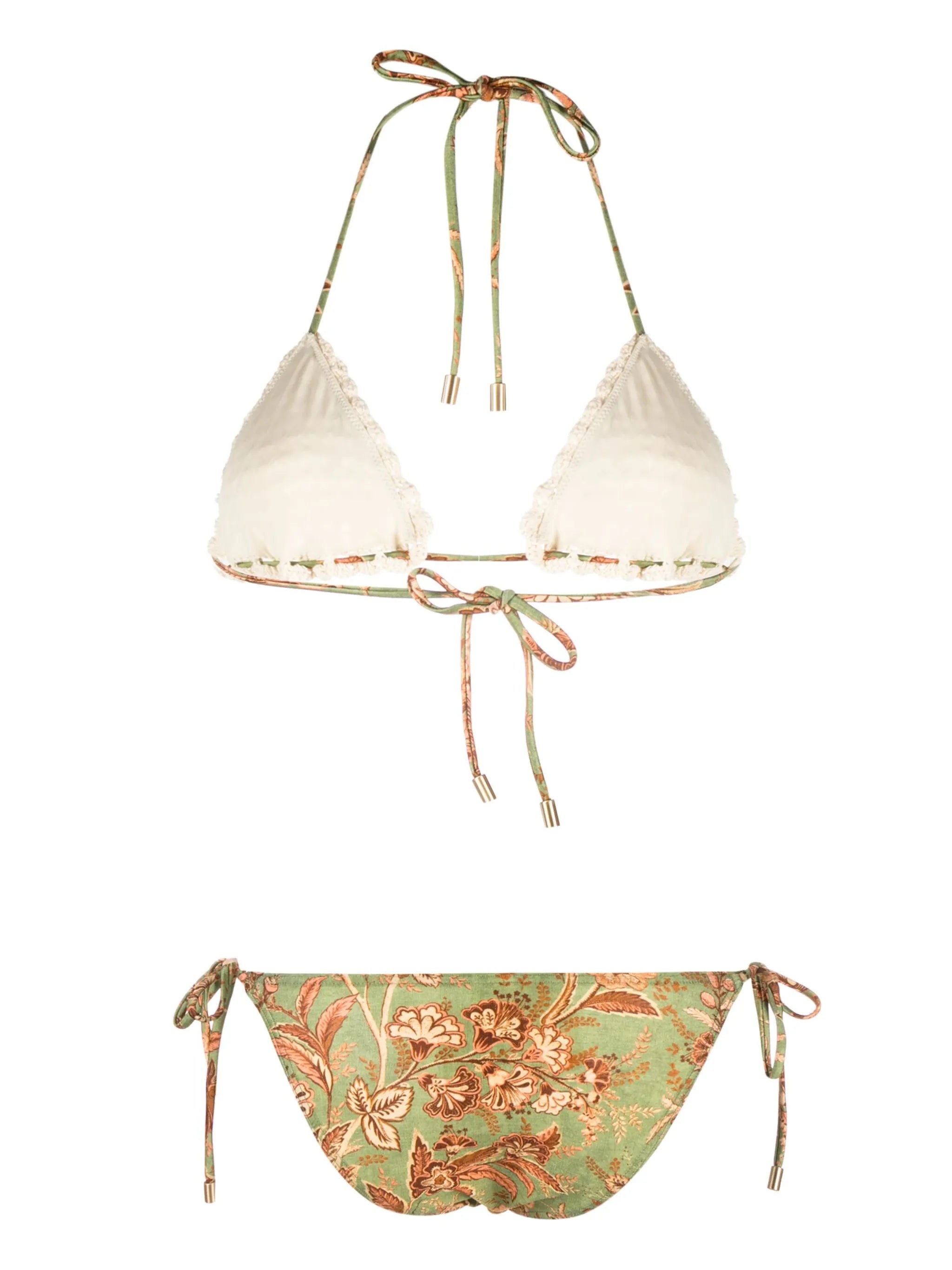 Junie crochet triangle bikini