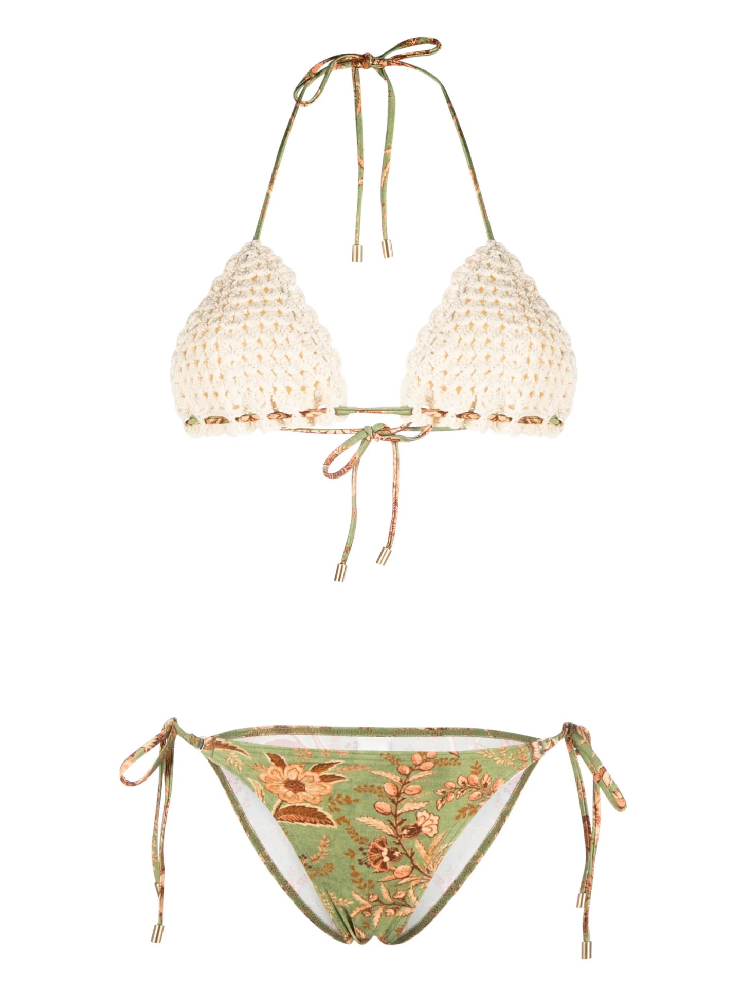Junie crochet triangle bikini