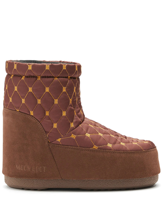 Icon Low quilted boots