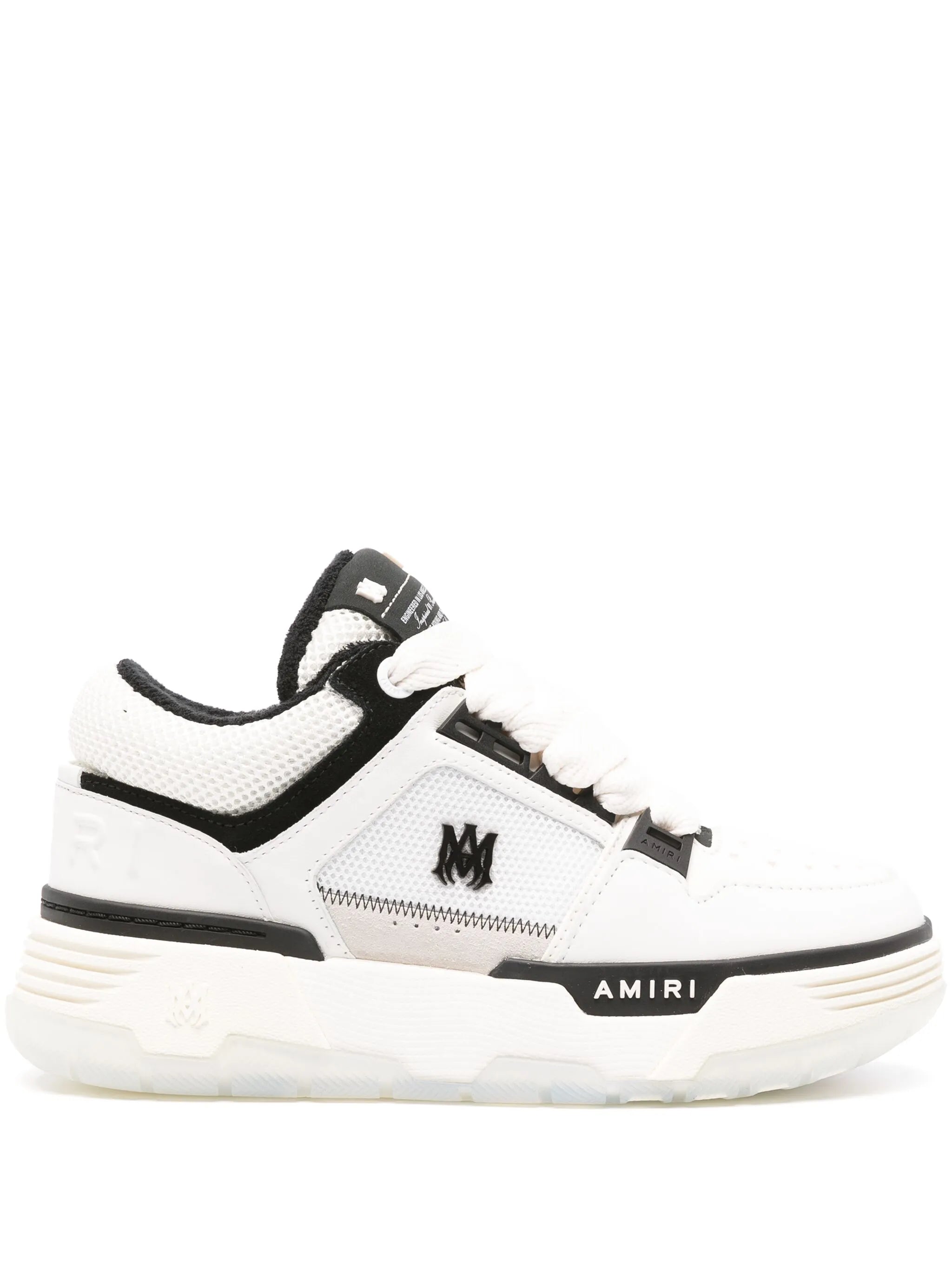 MA-1 leather sneakers