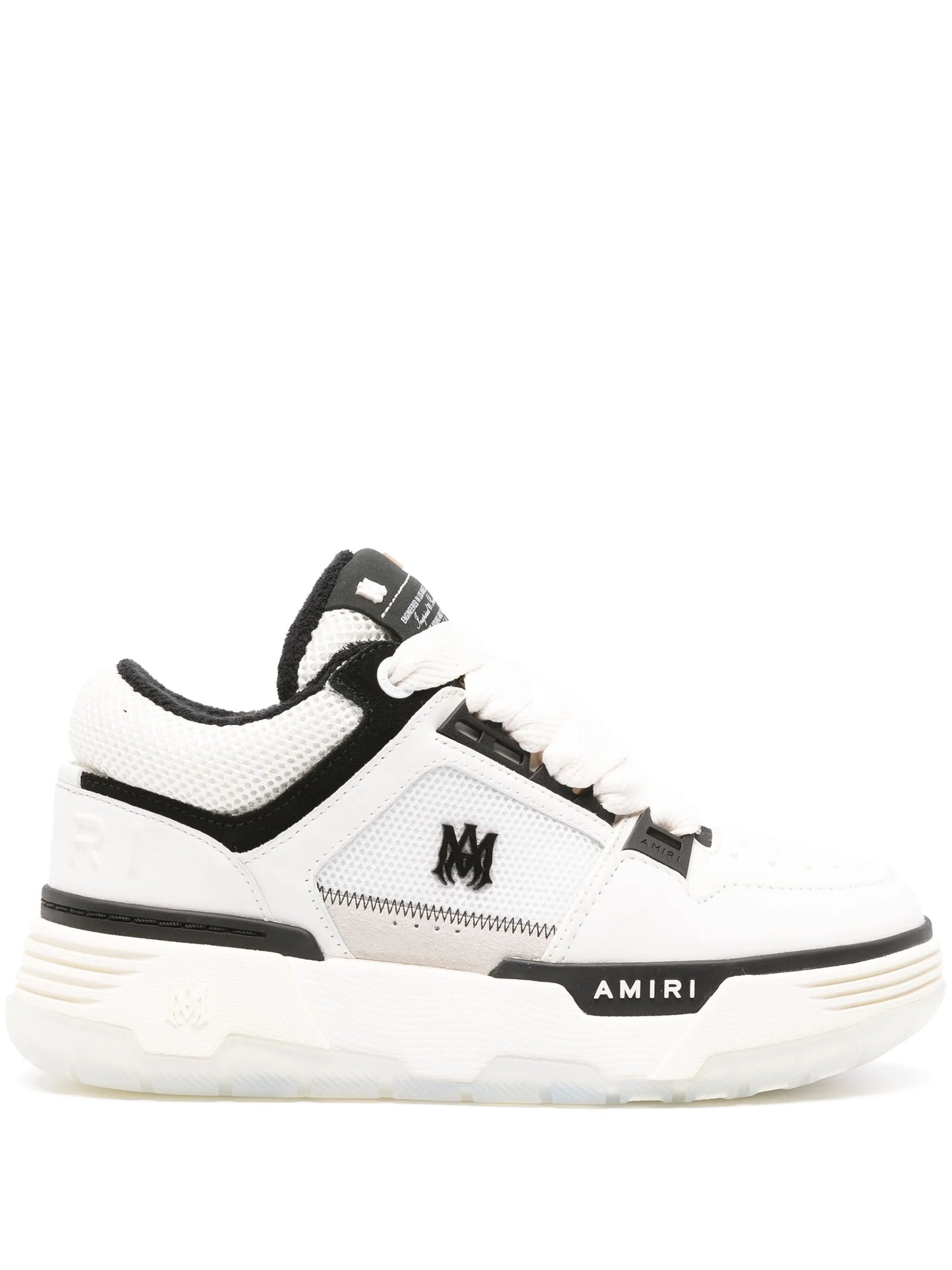 MA-1 leather sneakers