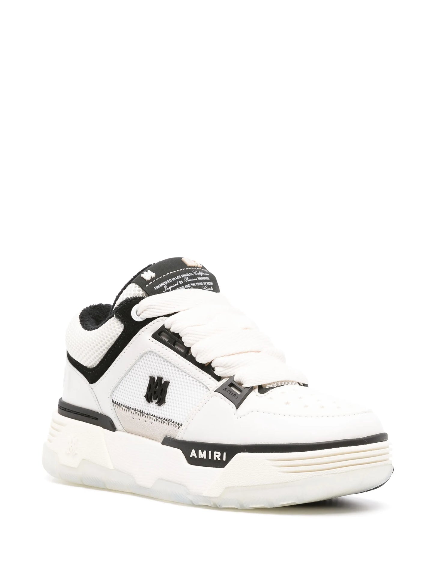 MA-1 leather sneakers