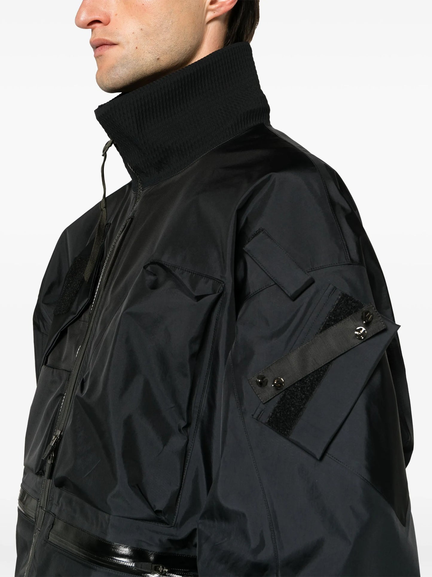 J123A-GT mock-neck bomber jacket