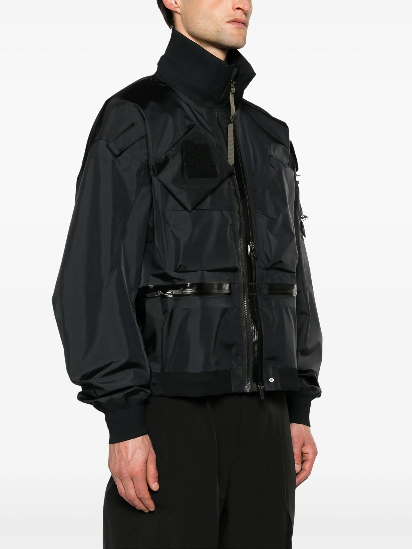 J123A-GT mock-neck bomber jacket