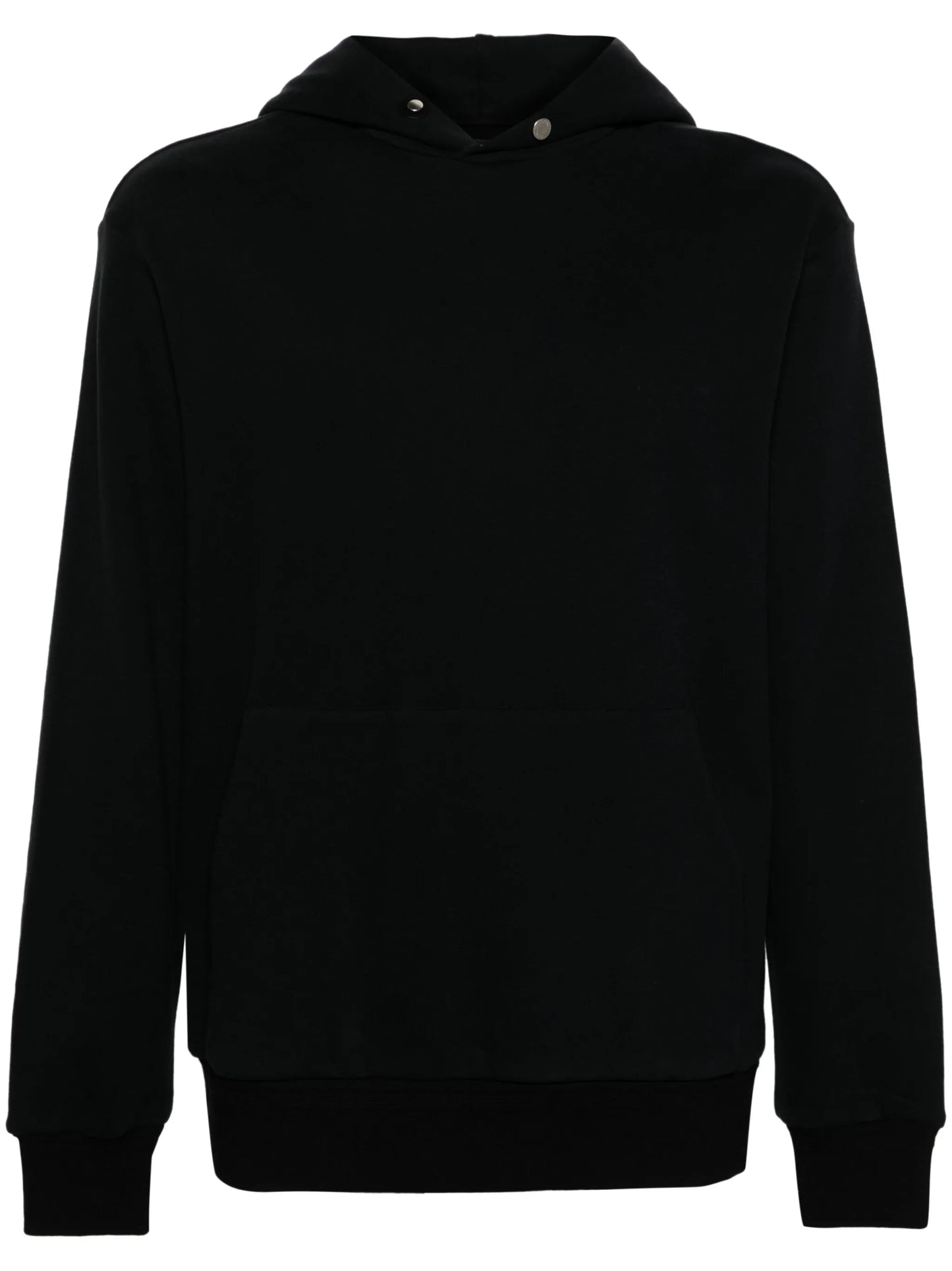 drop-shoulder jersey hoodie