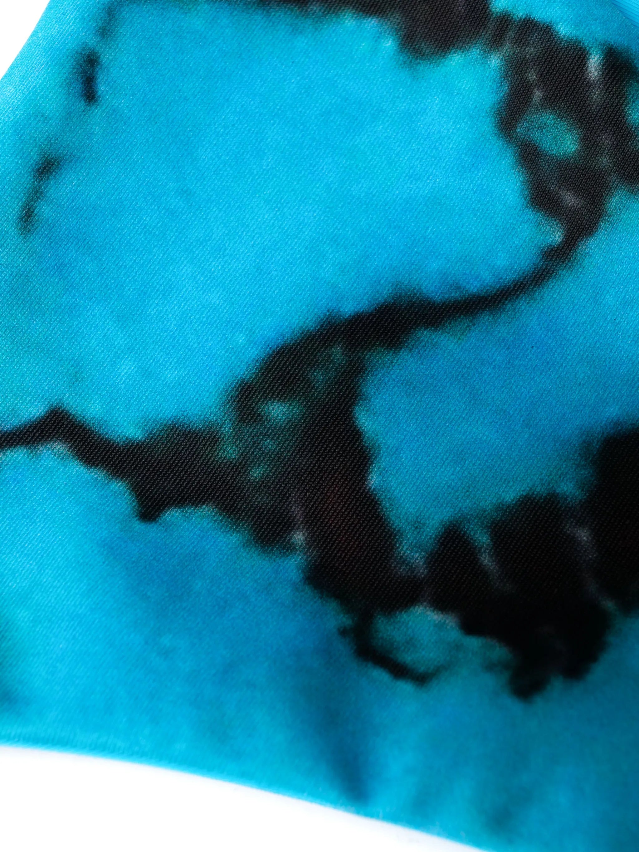 Mini Ring abstract-print bikini bottoms