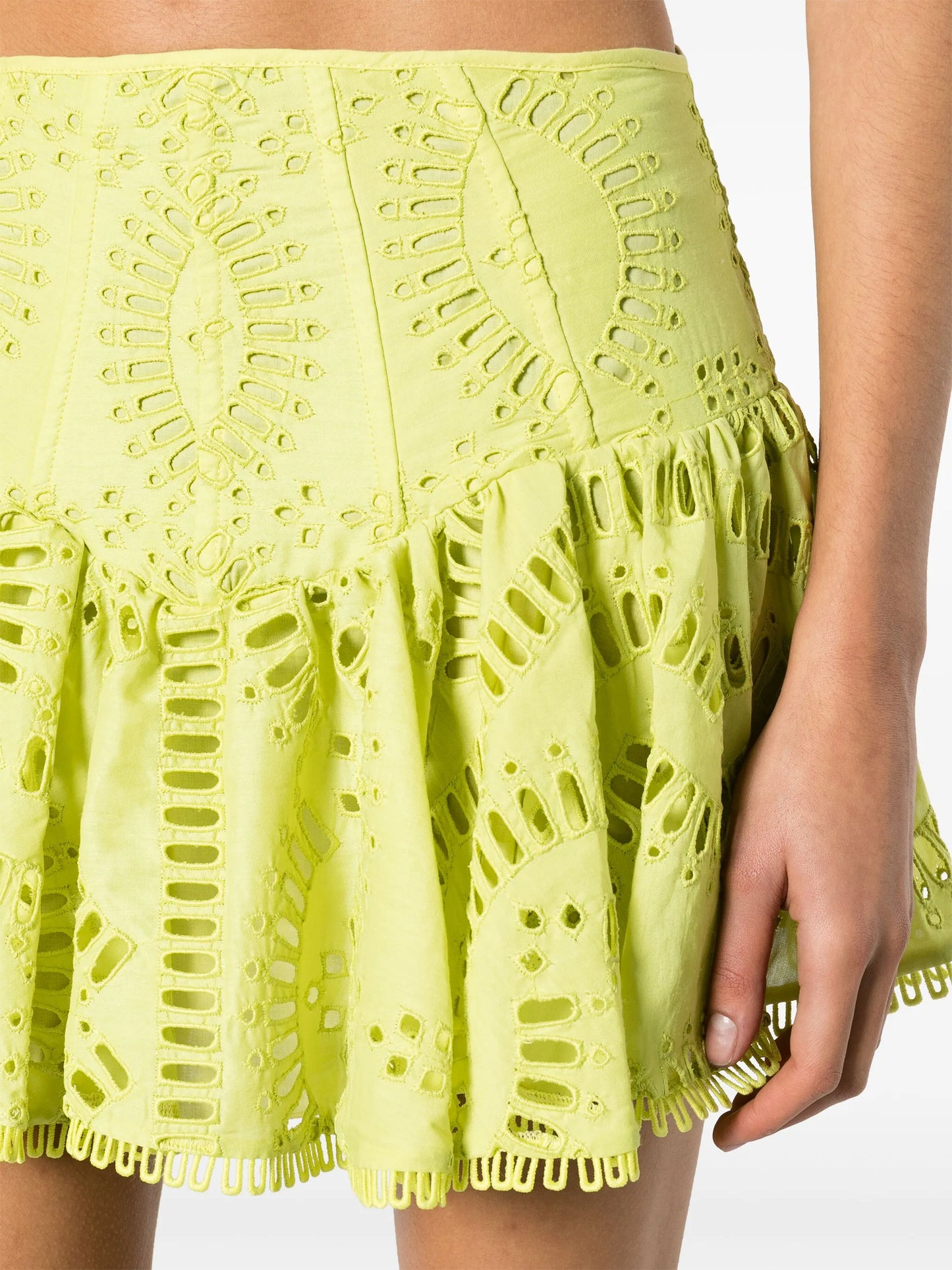 Favik broderie anglaise miniskirt