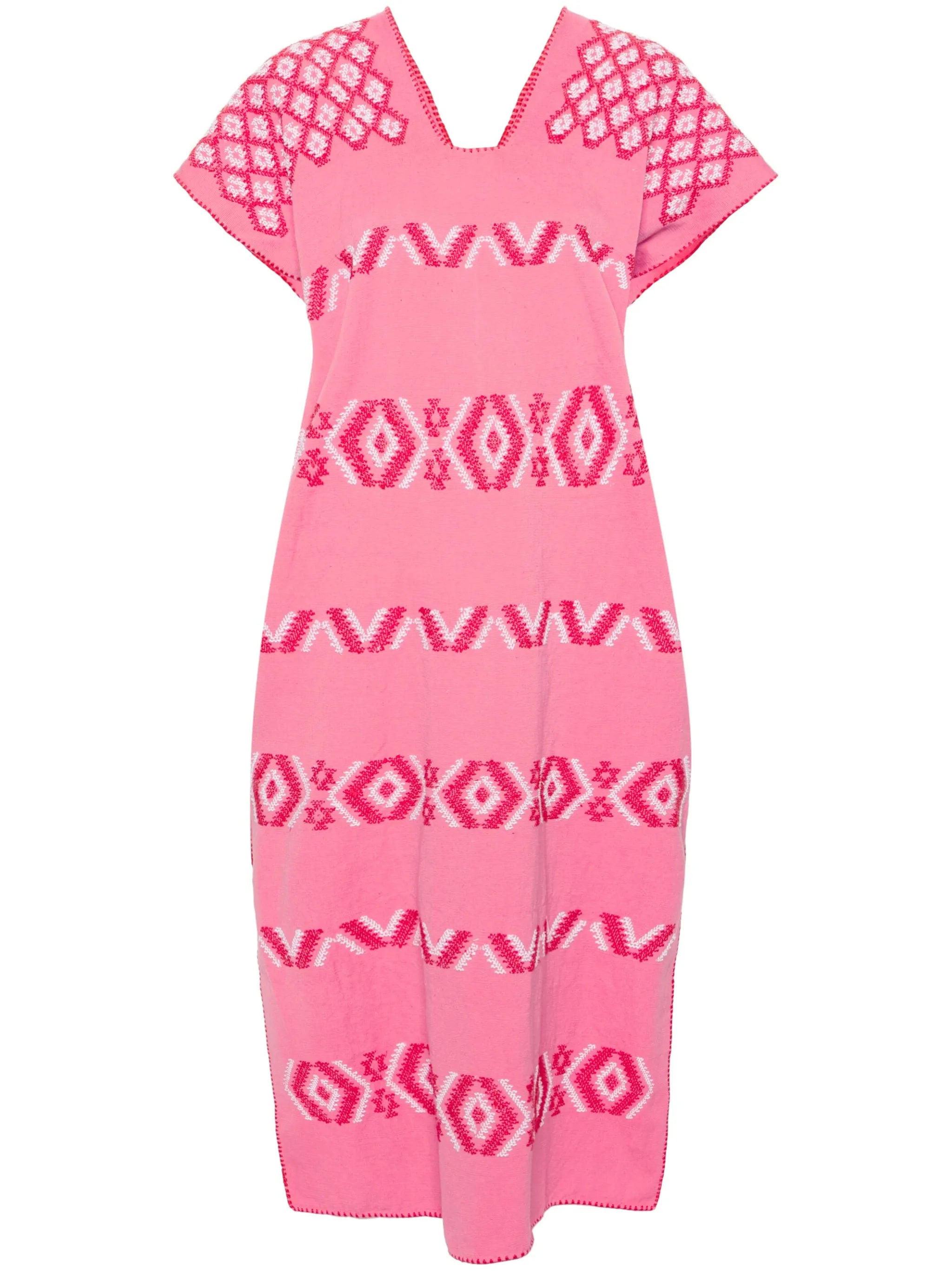 Single Panel embroidered kaftan