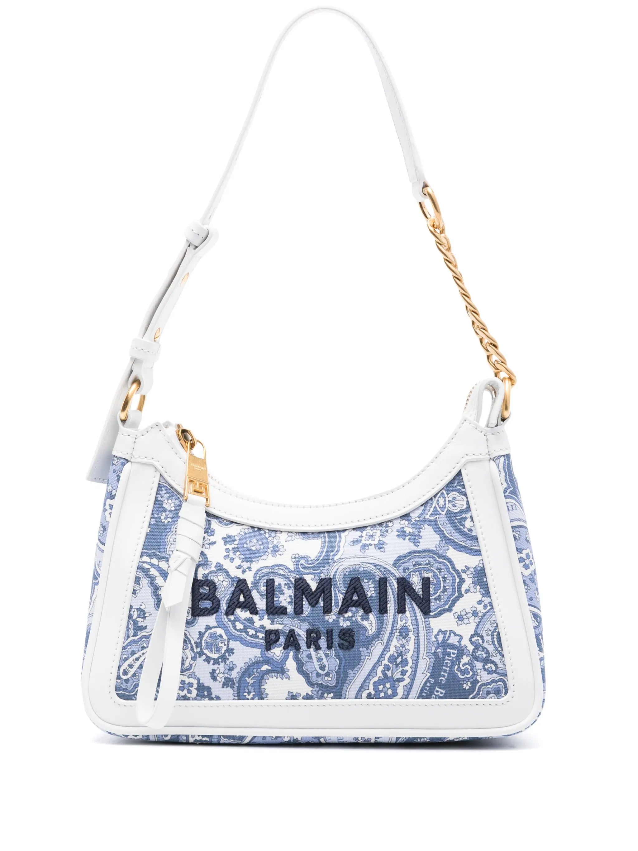 B-army paisley-print shoulder bag