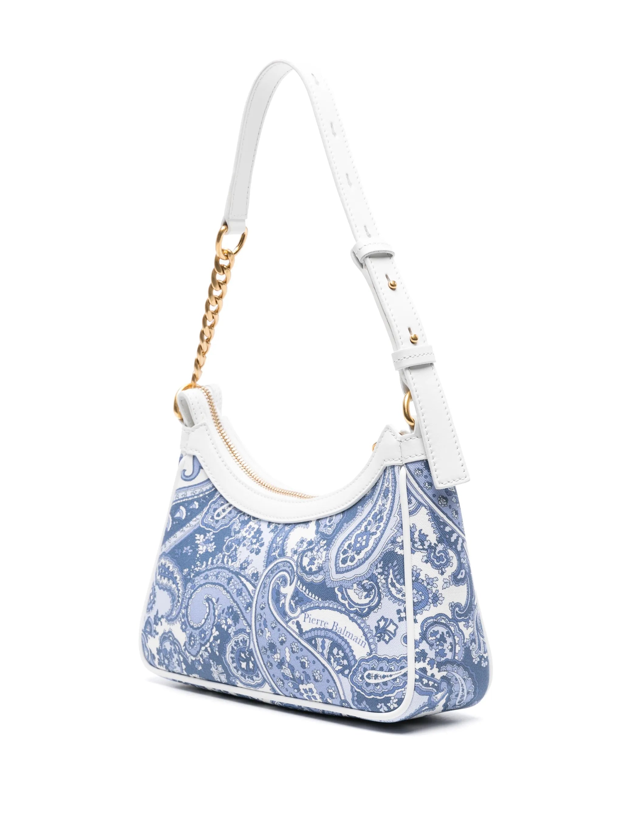 B-army paisley-print shoulder bag
