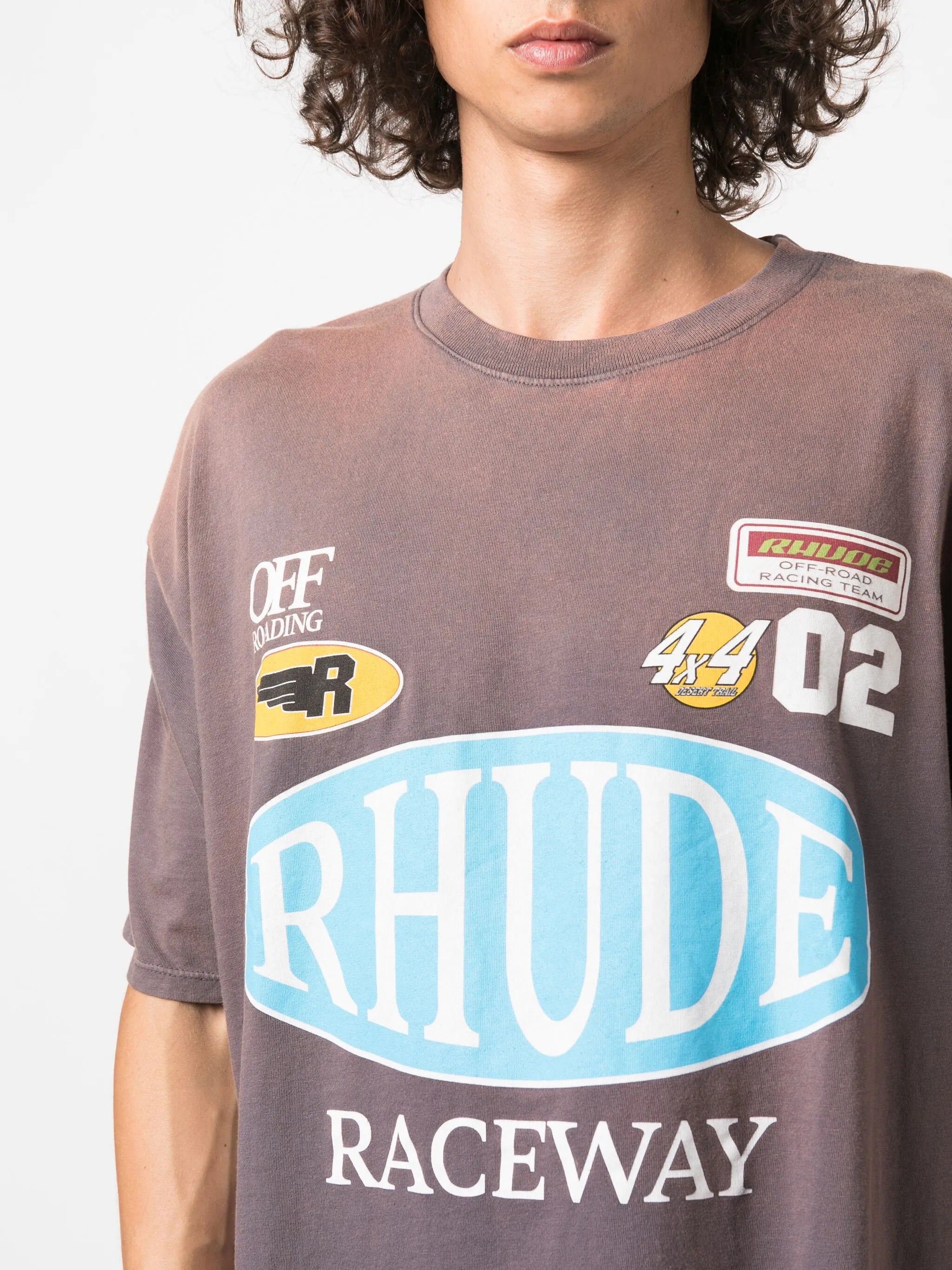 graphic-print cotton T-shirt