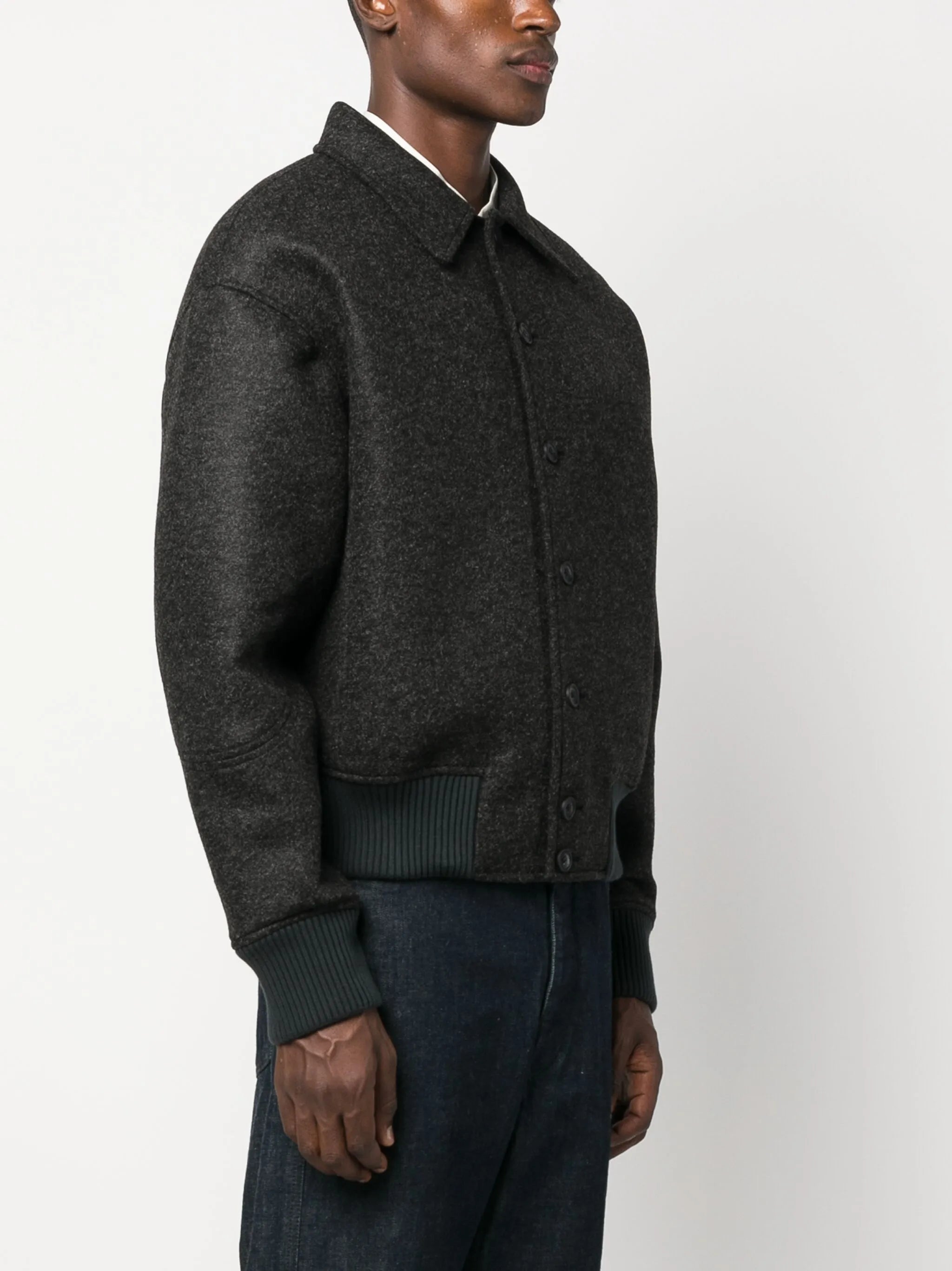 Le bomber Feltro collared jacket