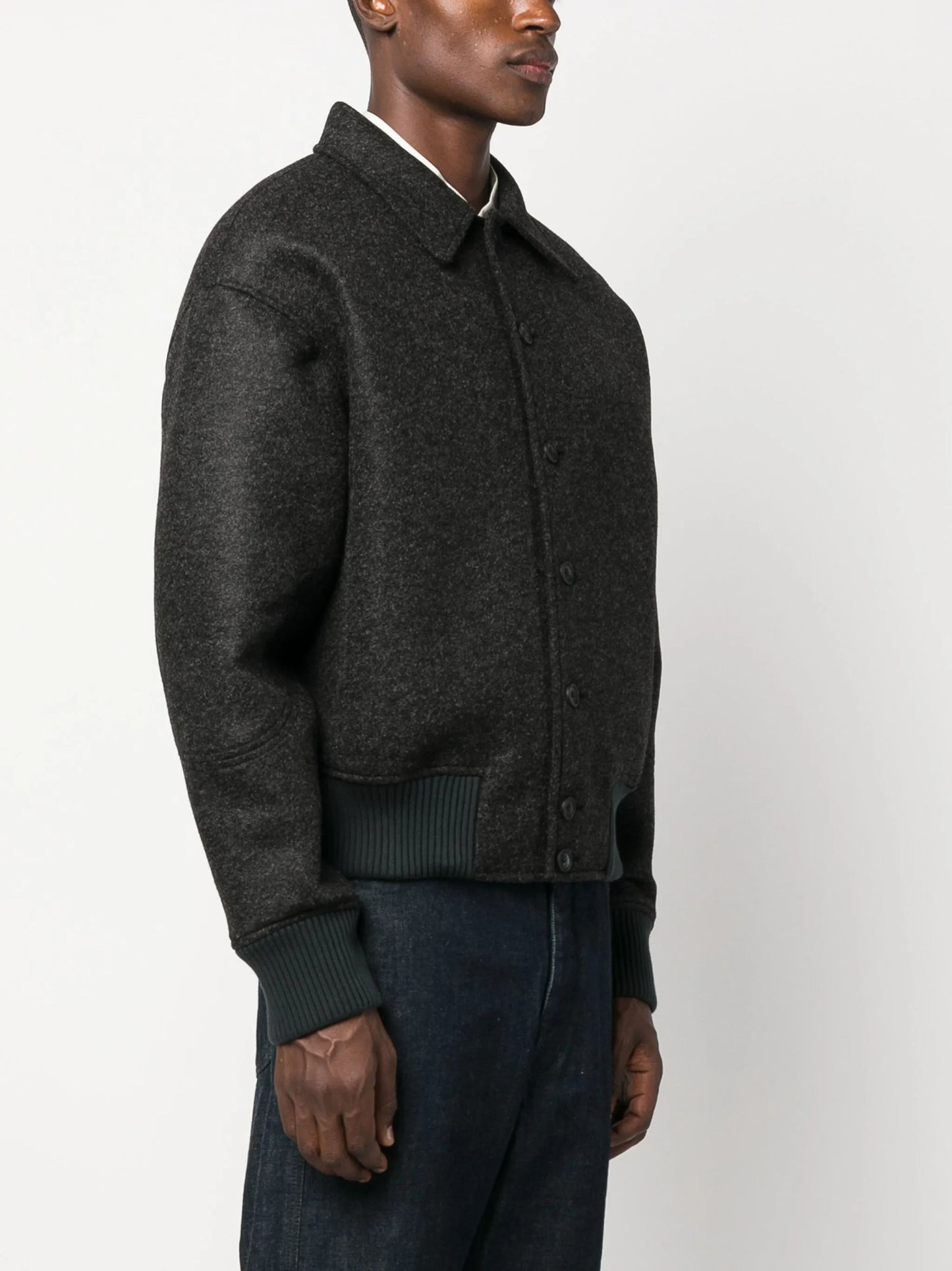 Le bomber Feltro collared jacket