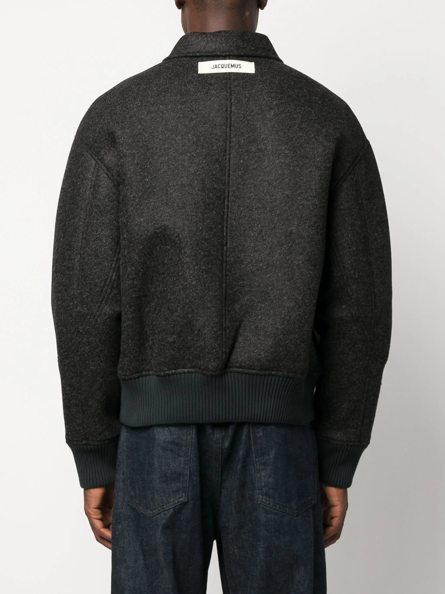 Le bomber Feltro collared jacket