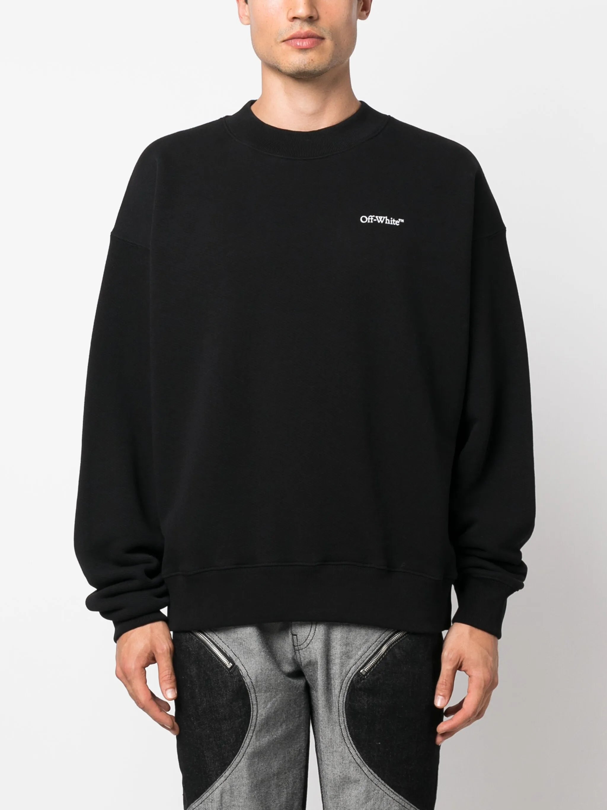 logo-print long-sleeve sweatshirt