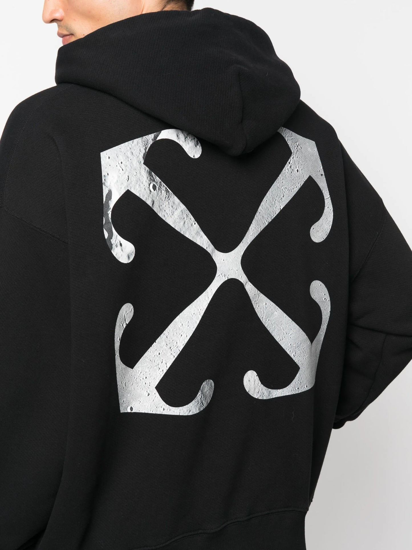logo-print long-sleeve hoodie