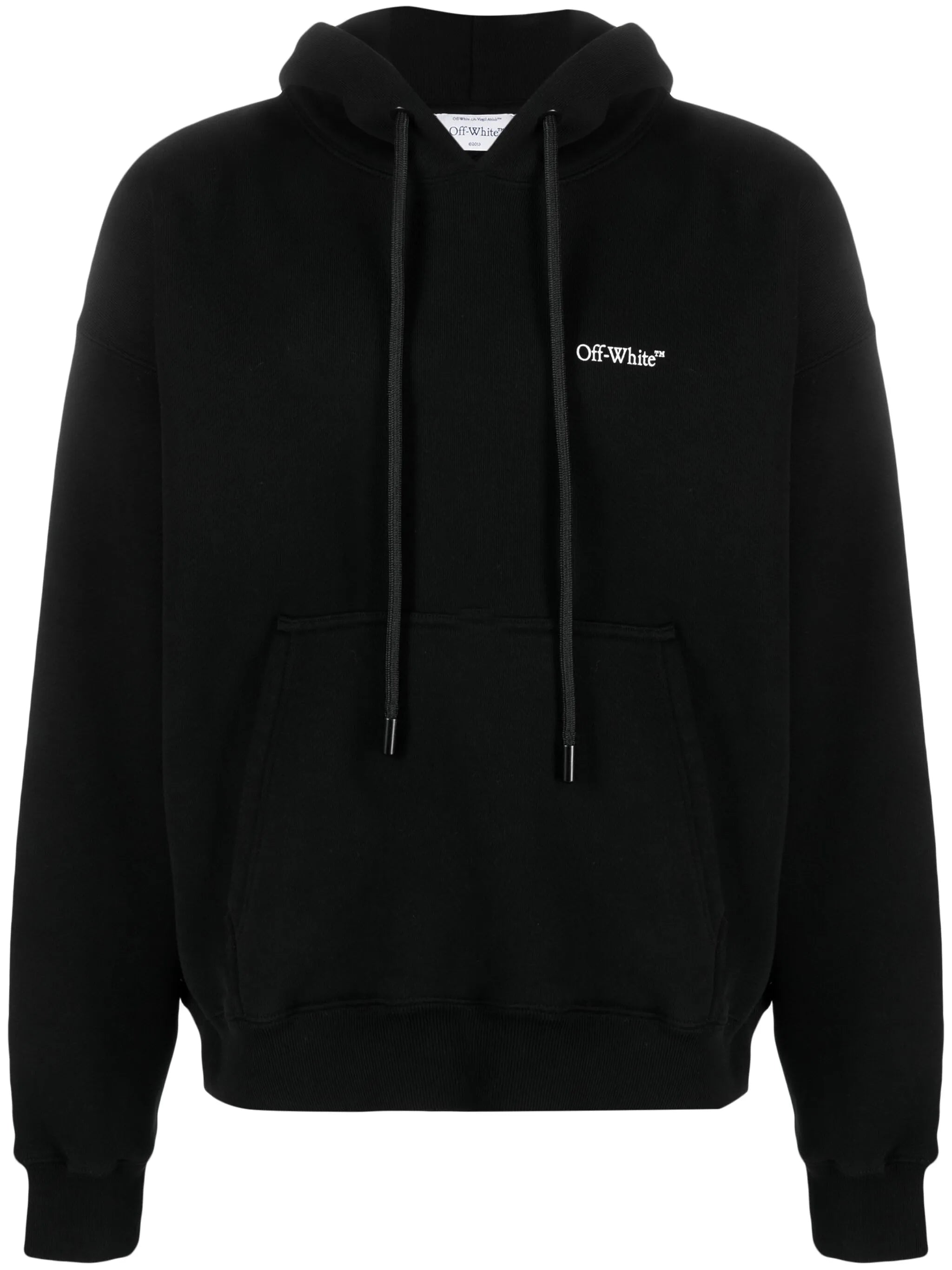 logo-print long-sleeve hoodie