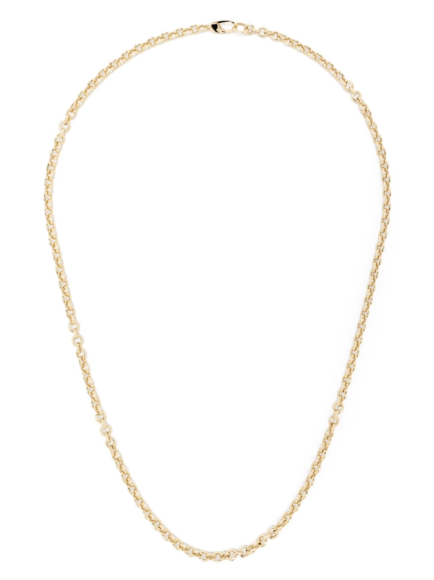 18kt yellow gold Micro Chain necklace