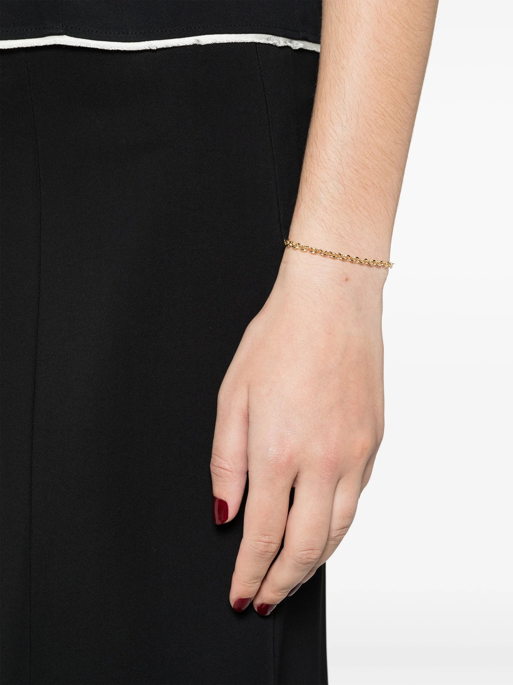 micro chain bracelet