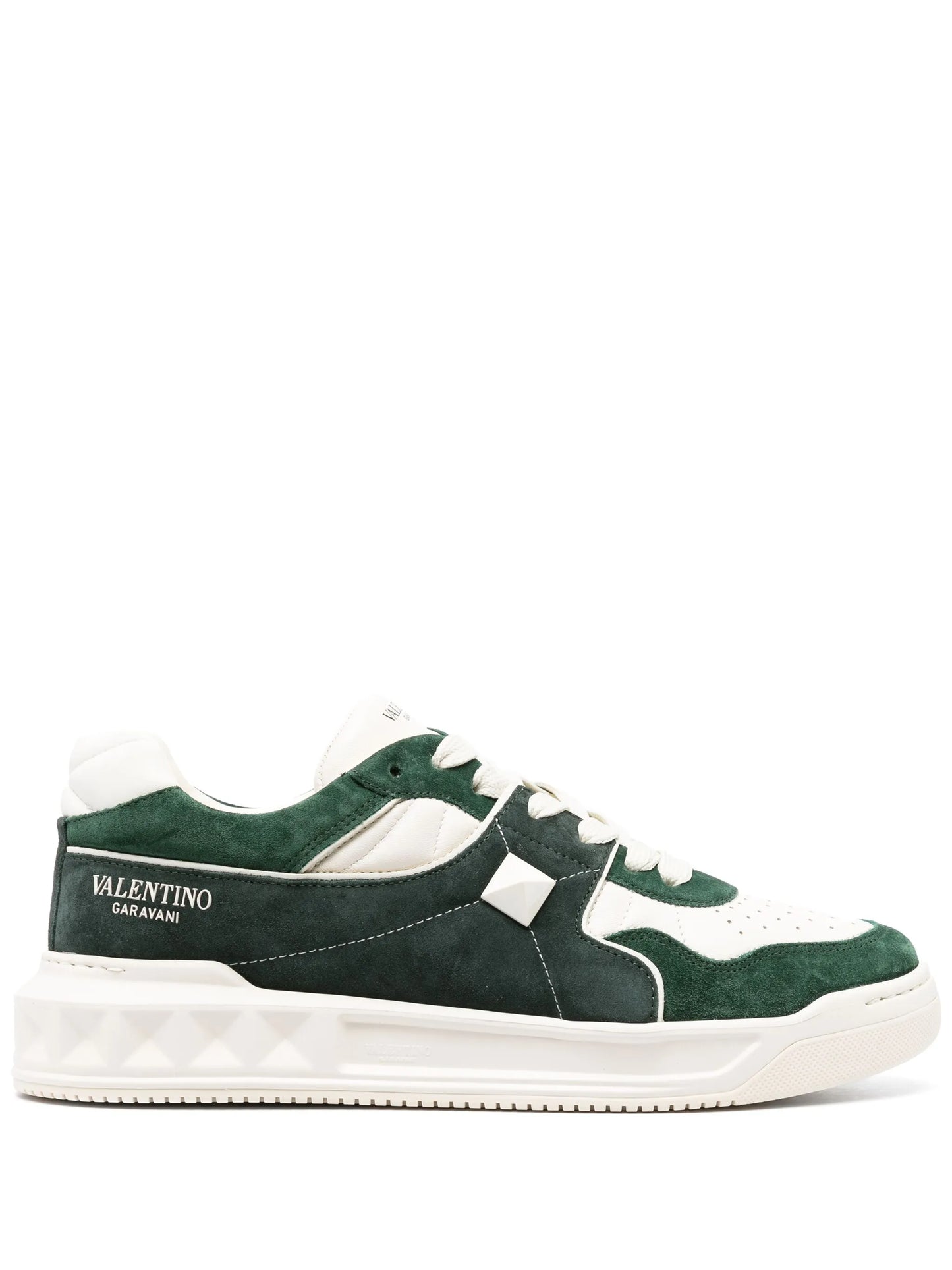 One Stud logo-print sneakers