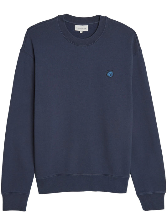 Chillax Fox-motif cotton sweatshirt